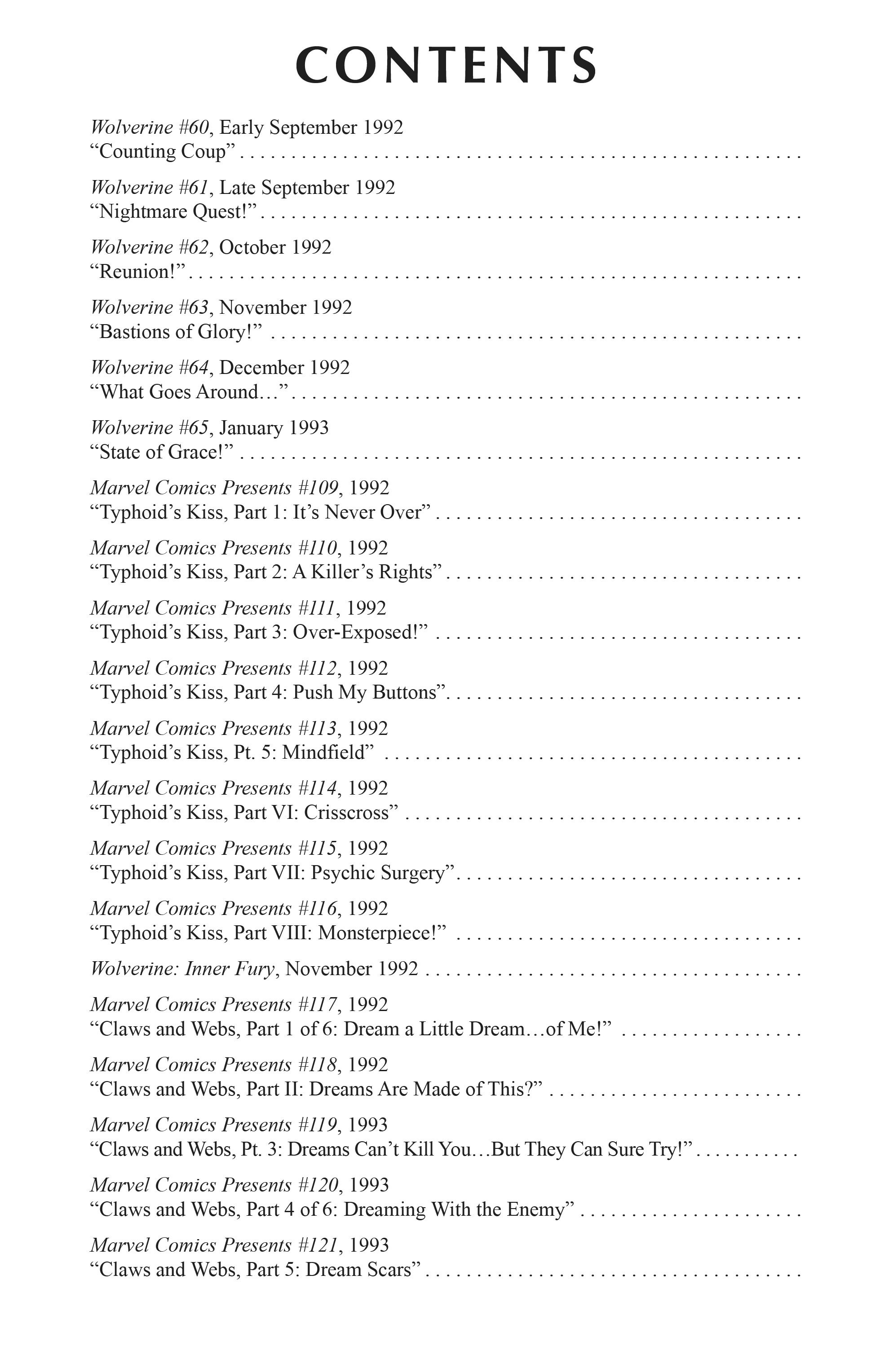 Read online Wolverine Omnibus comic -  Issue # TPB 4 (Part 1) - 5