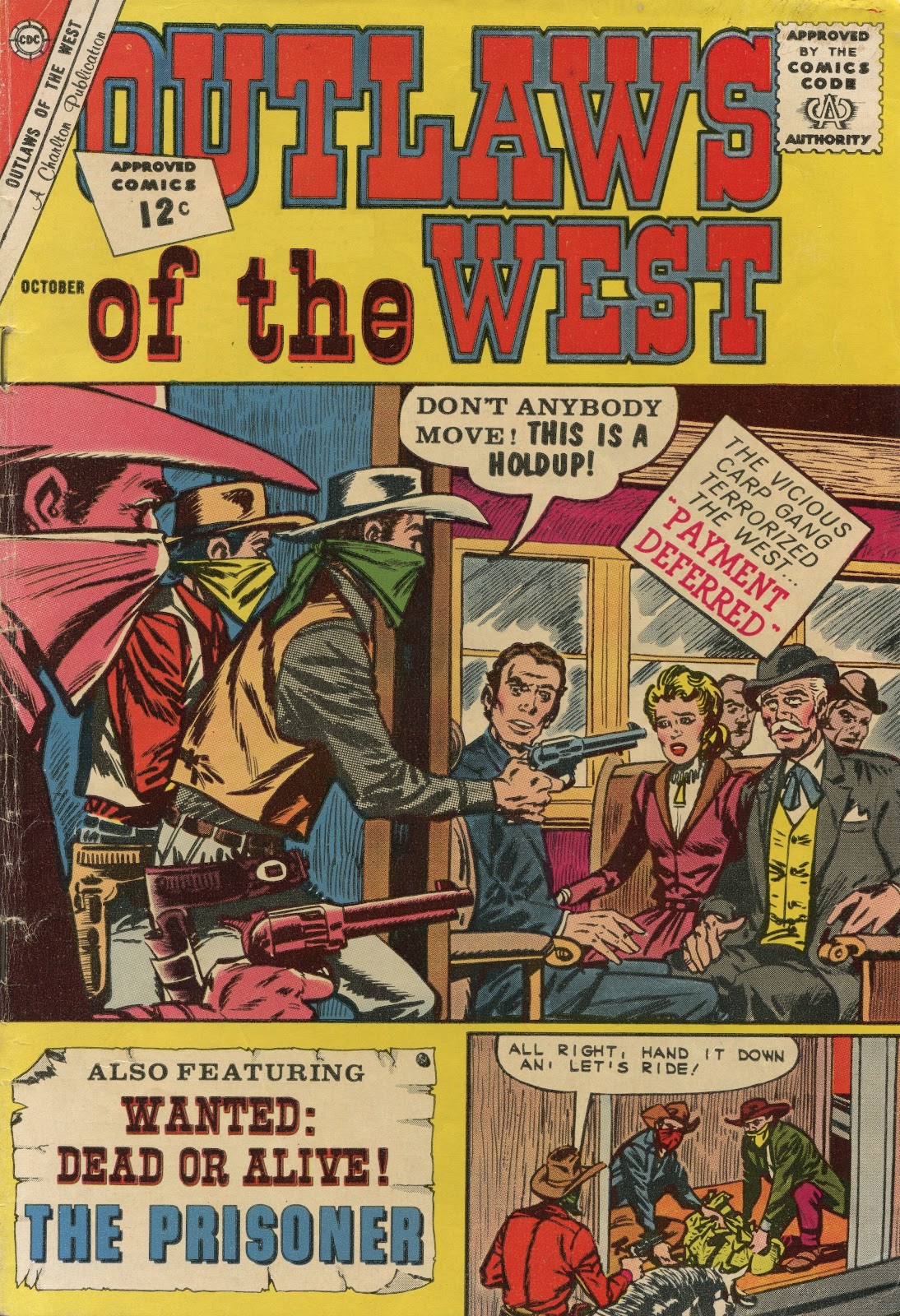 Outlaws of the West issue 39 - Page 1