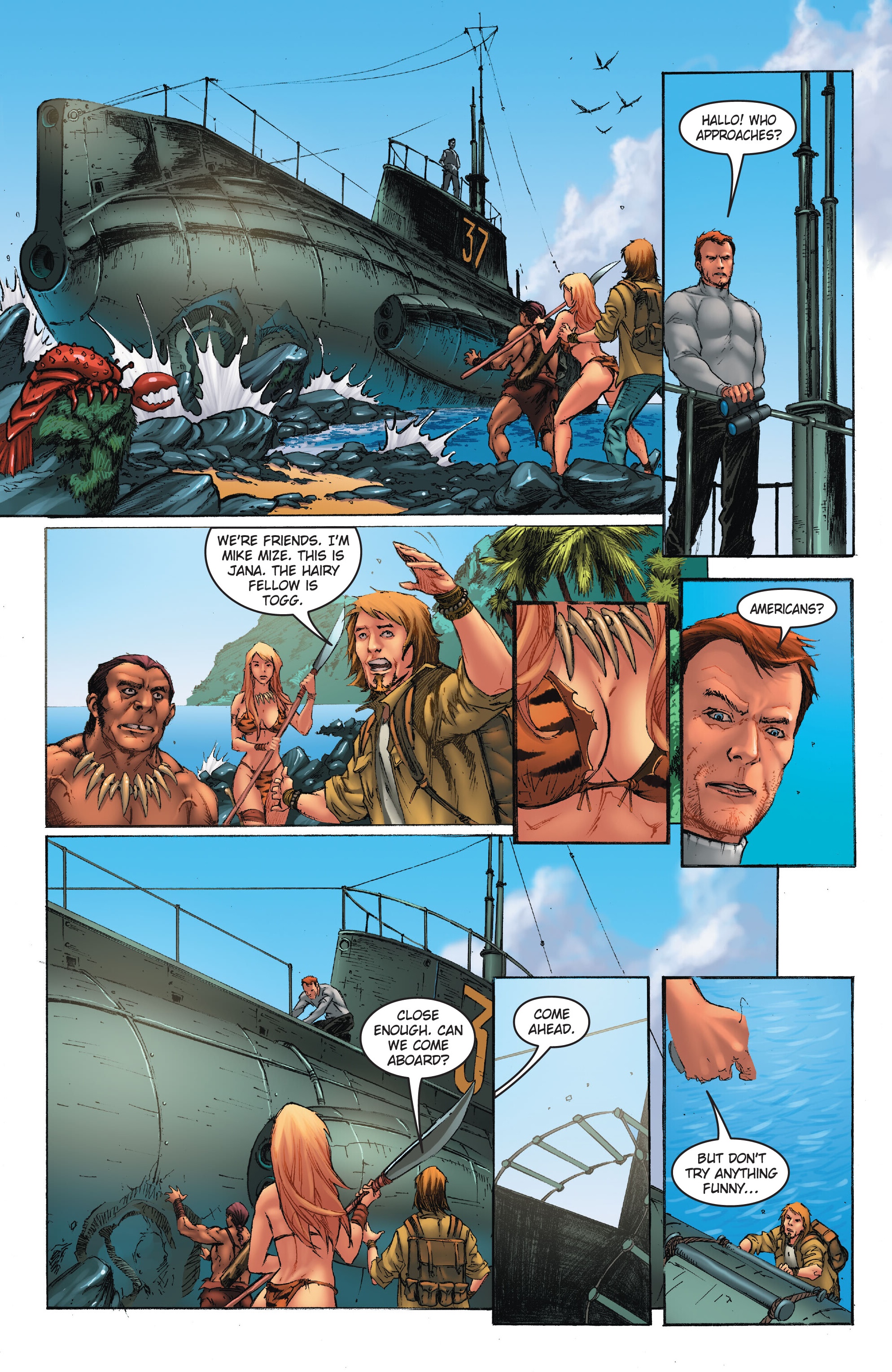 Read online Frank Cho's Jungle Girl: The Complete Omnibus comic -  Issue # TPB (Part 2) - 65