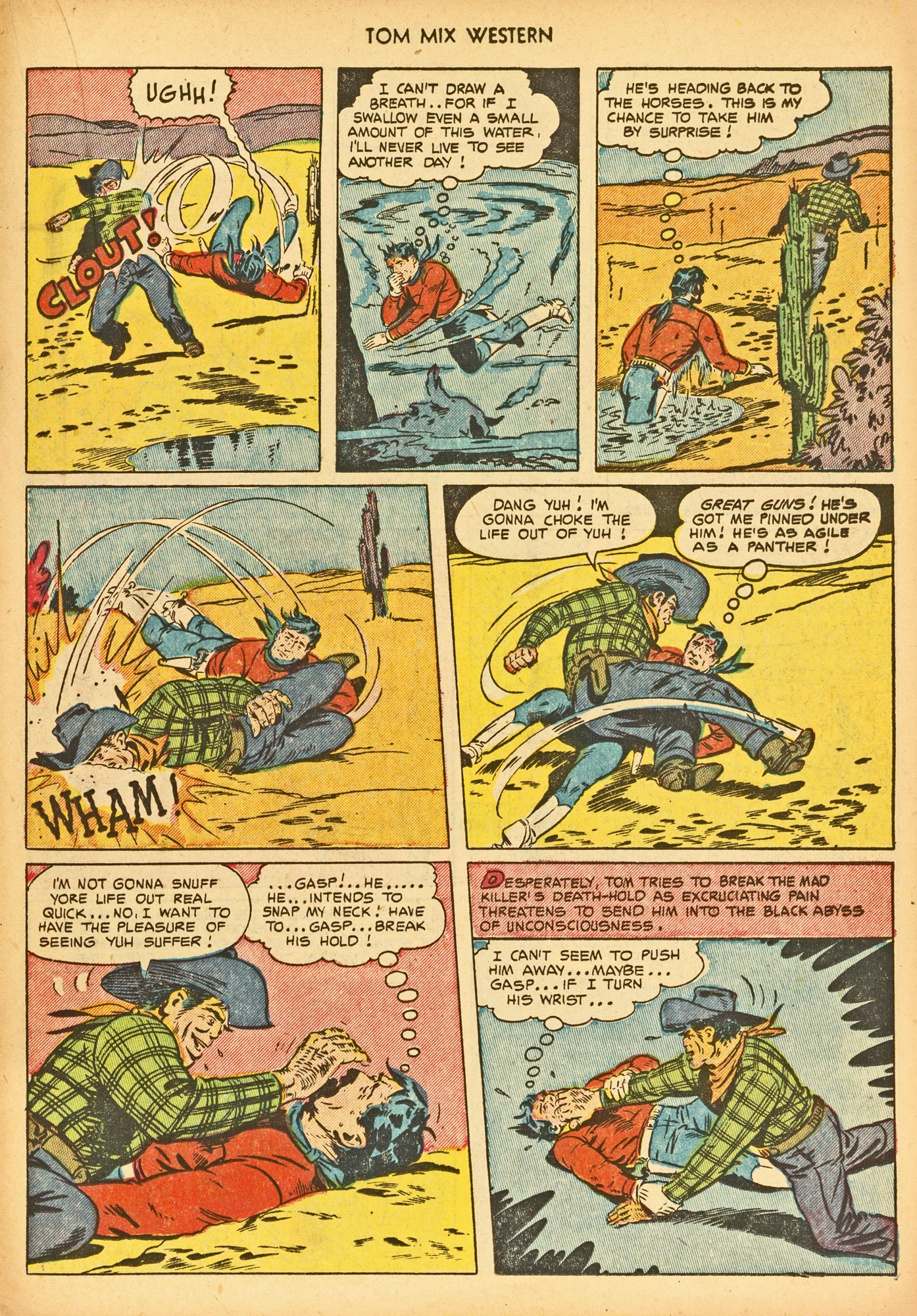 Read online Tom Mix Western (1948) comic -  Issue #59 - 19