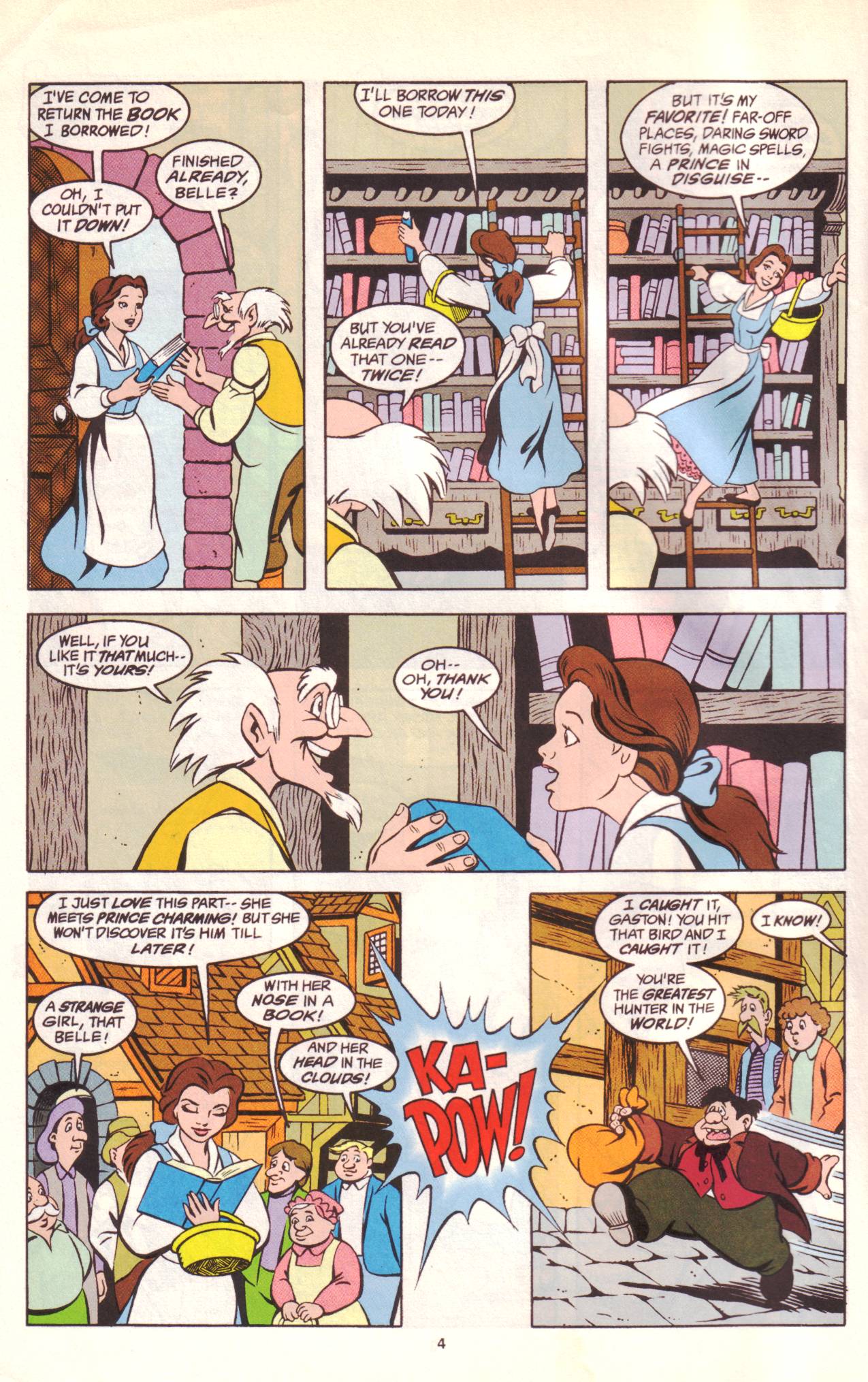 Read online Disney's Beauty and The Beast (1991) comic -  Issue # Full - 6