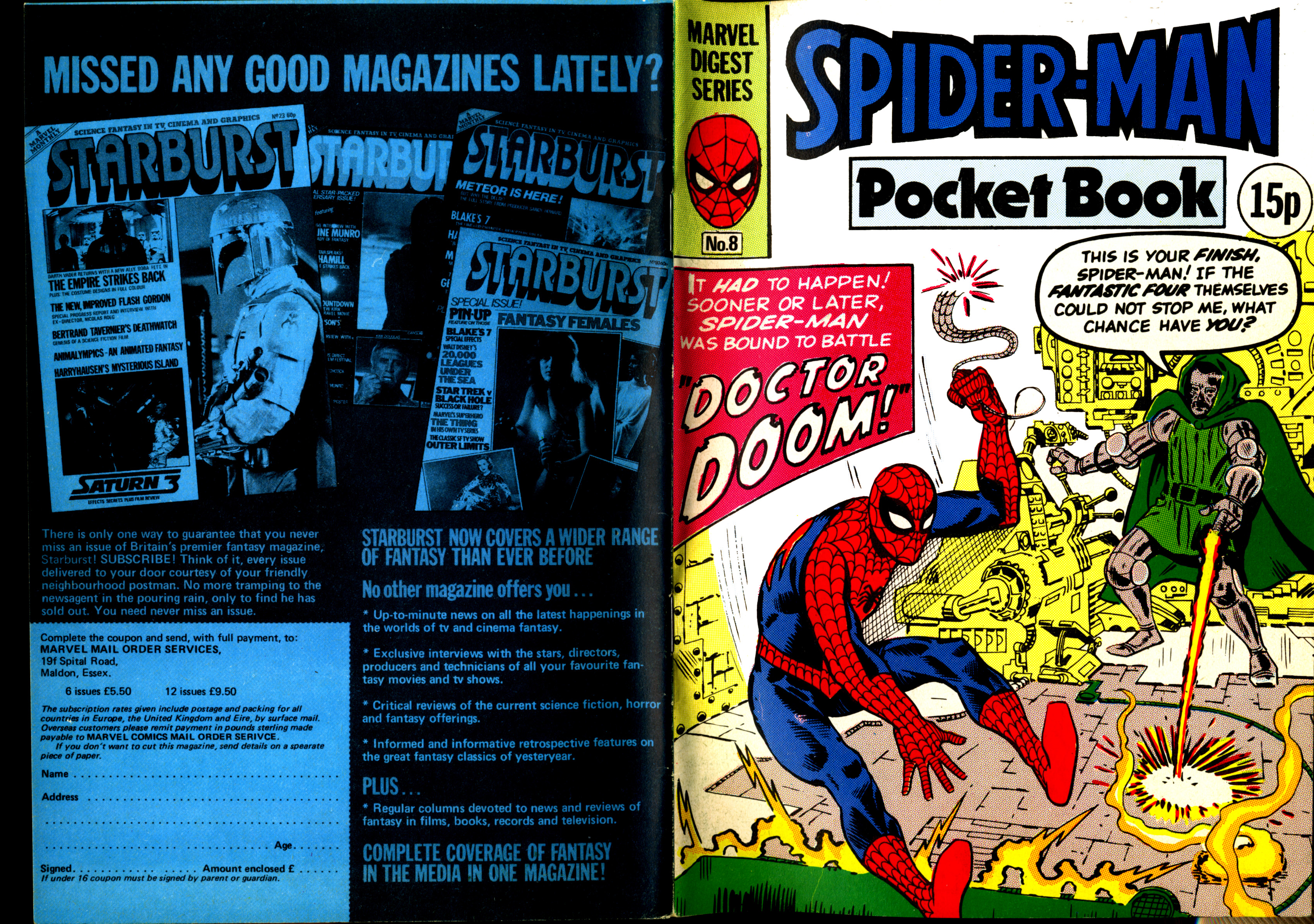 Read online Spider-Man Pocket Book comic -  Issue #8 - 2