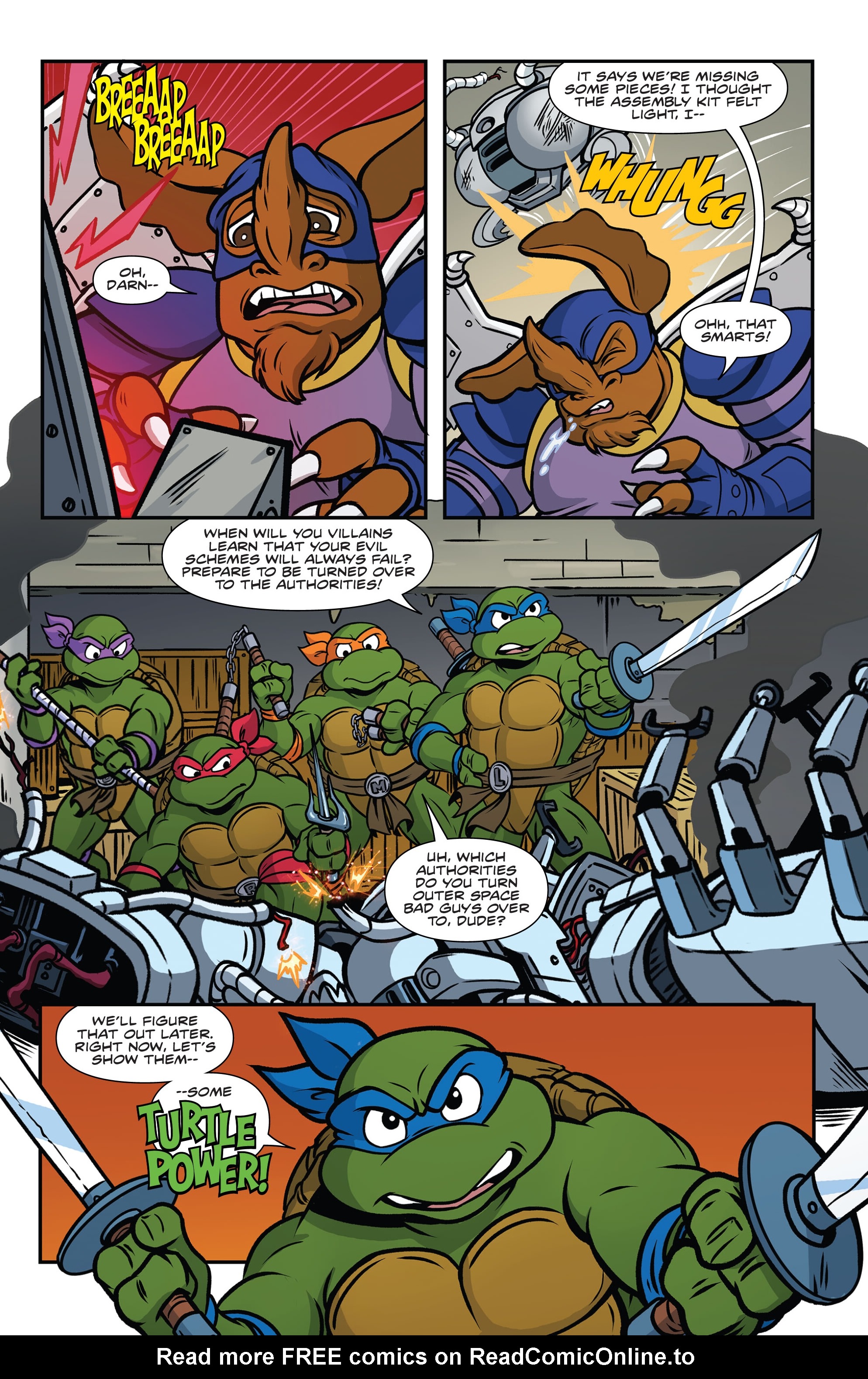 Read online Teenage Mutant Ninja Turtles: Saturday Morning Adventures Continued comic -  Issue #8 - 7