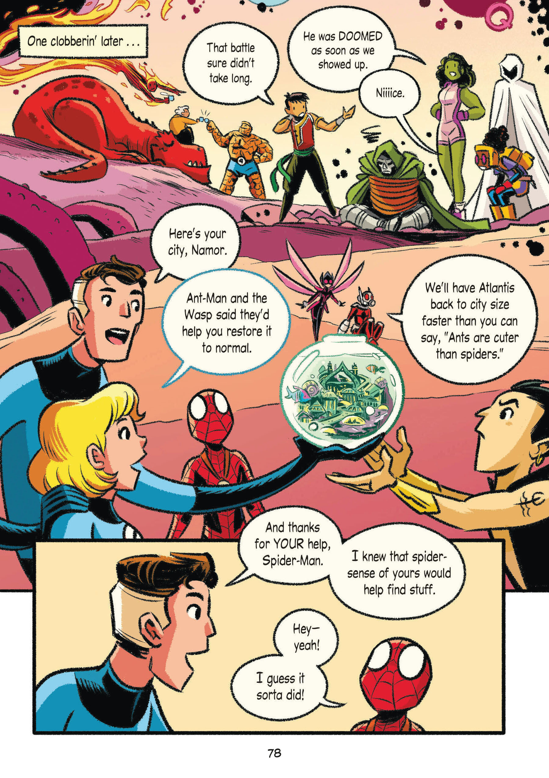 Read online Spider-Man: Quantum Quest! comic -  Issue # TPB - 80