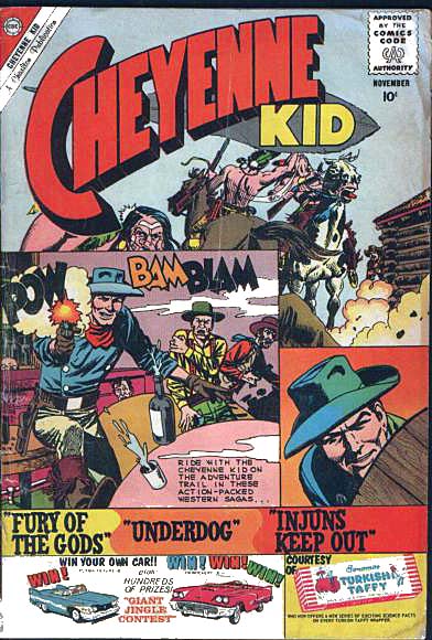 Read online Cheyenne Kid comic -  Issue #25 - 1