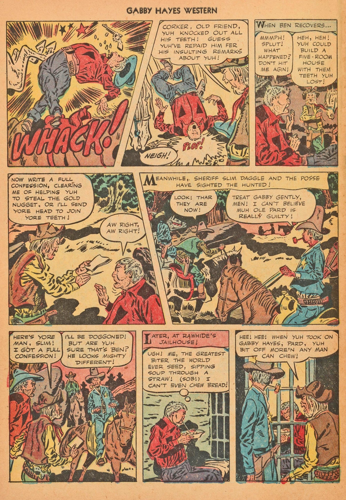 Read online Gabby Hayes Western comic -  Issue #12 - 34