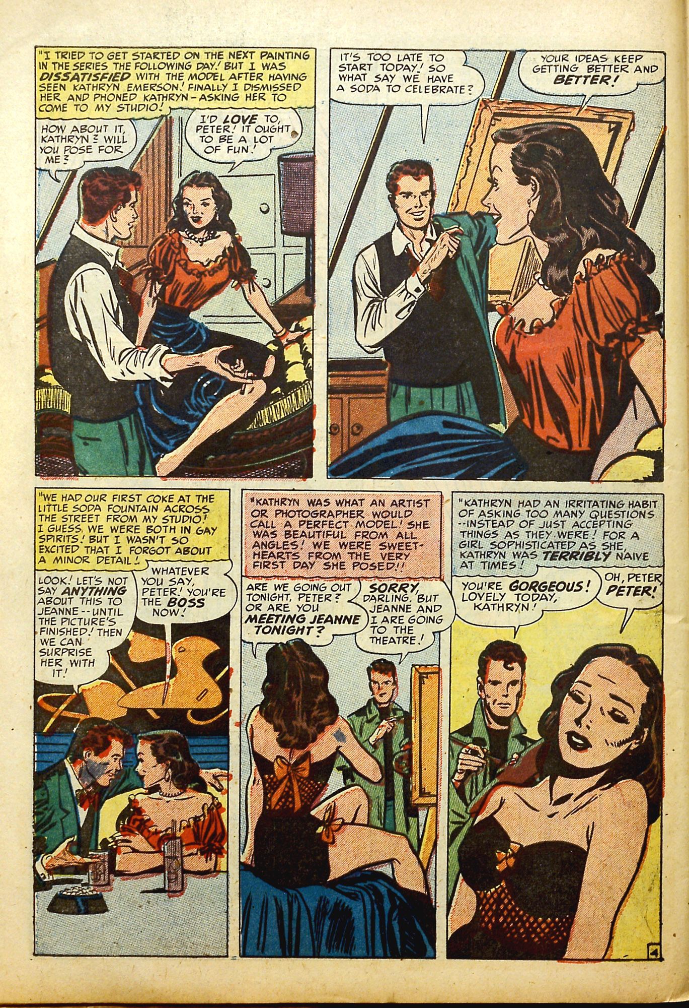 Read online Young Love (1949) comic -  Issue #13 - 38
