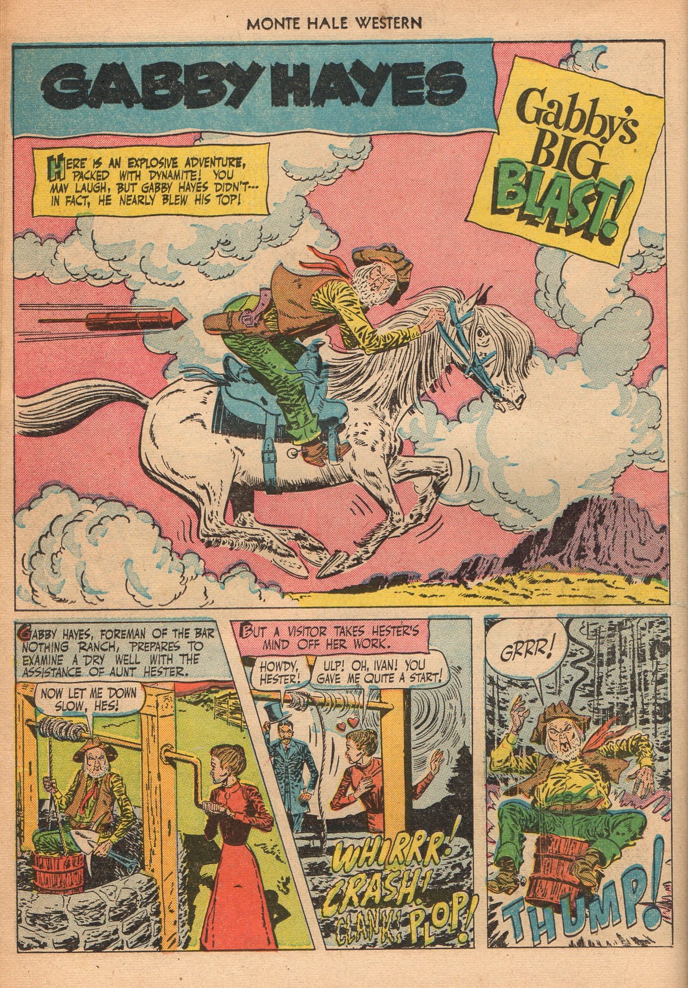 Read online Monte Hale Western comic -  Issue #51 - 14