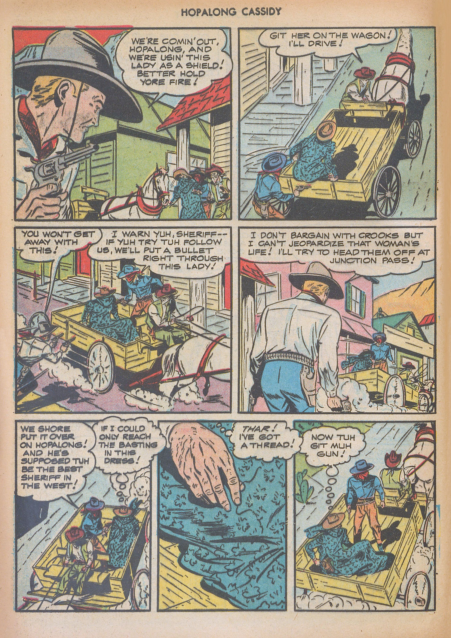 Read online Hopalong Cassidy comic -  Issue #17 - 32