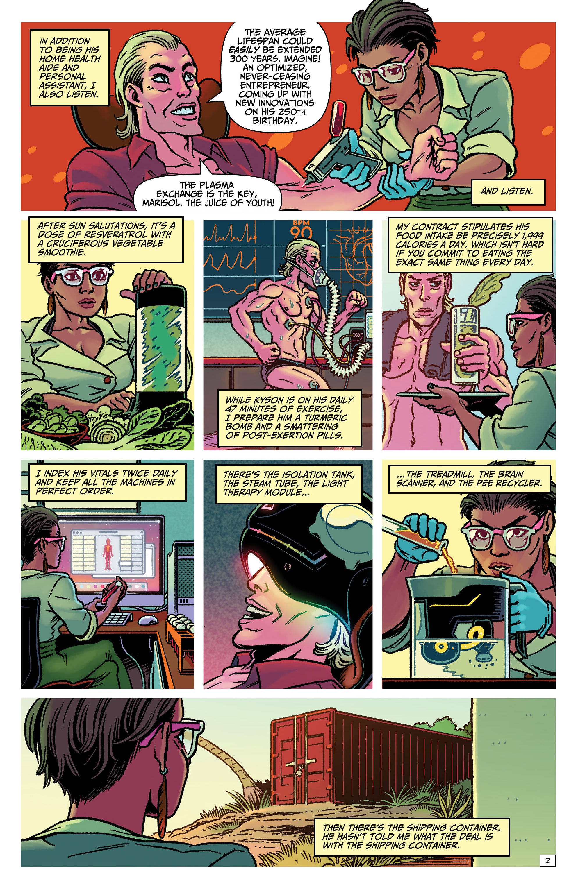 Read online Project Cryptid comic -  Issue #6 - 5