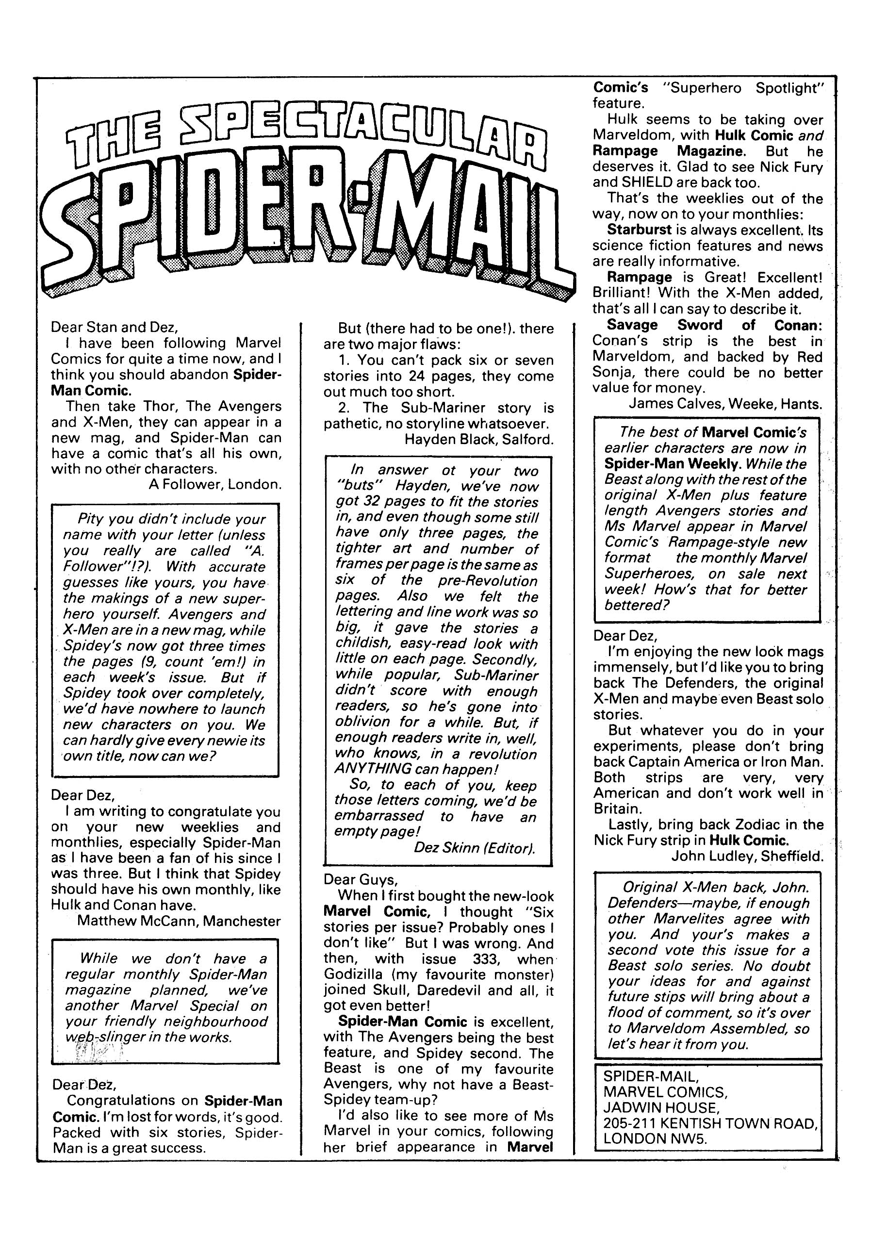 Read online Spectacular Spider-Man Weekly comic -  Issue #337 - 15