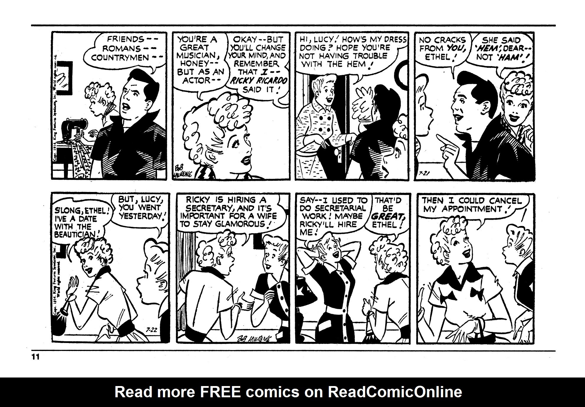 Read online I Love Lucy Too comic -  Issue #3 - 13