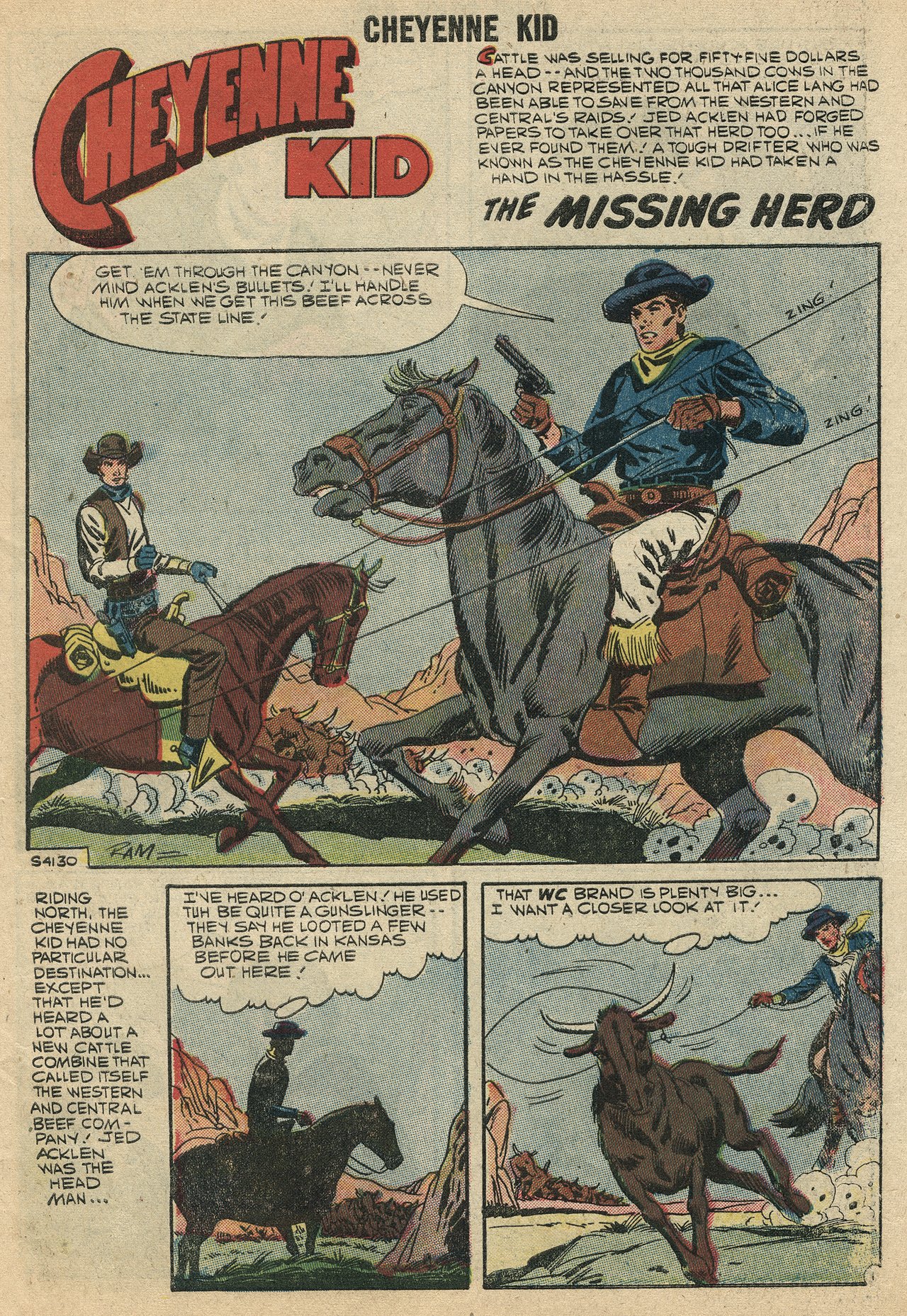 Read online Cheyenne Kid comic -  Issue #13 - 3