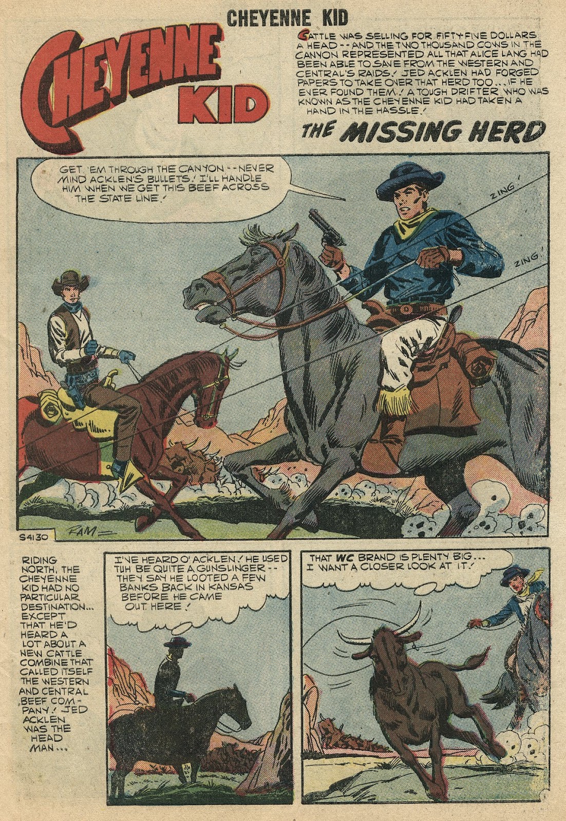 Cheyenne Kid issue 13 - Page 3