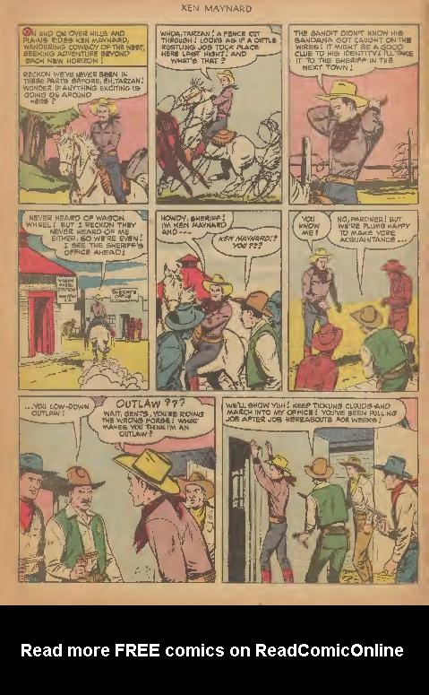 Read online Ken Maynard Western comic -  Issue #4 - 4