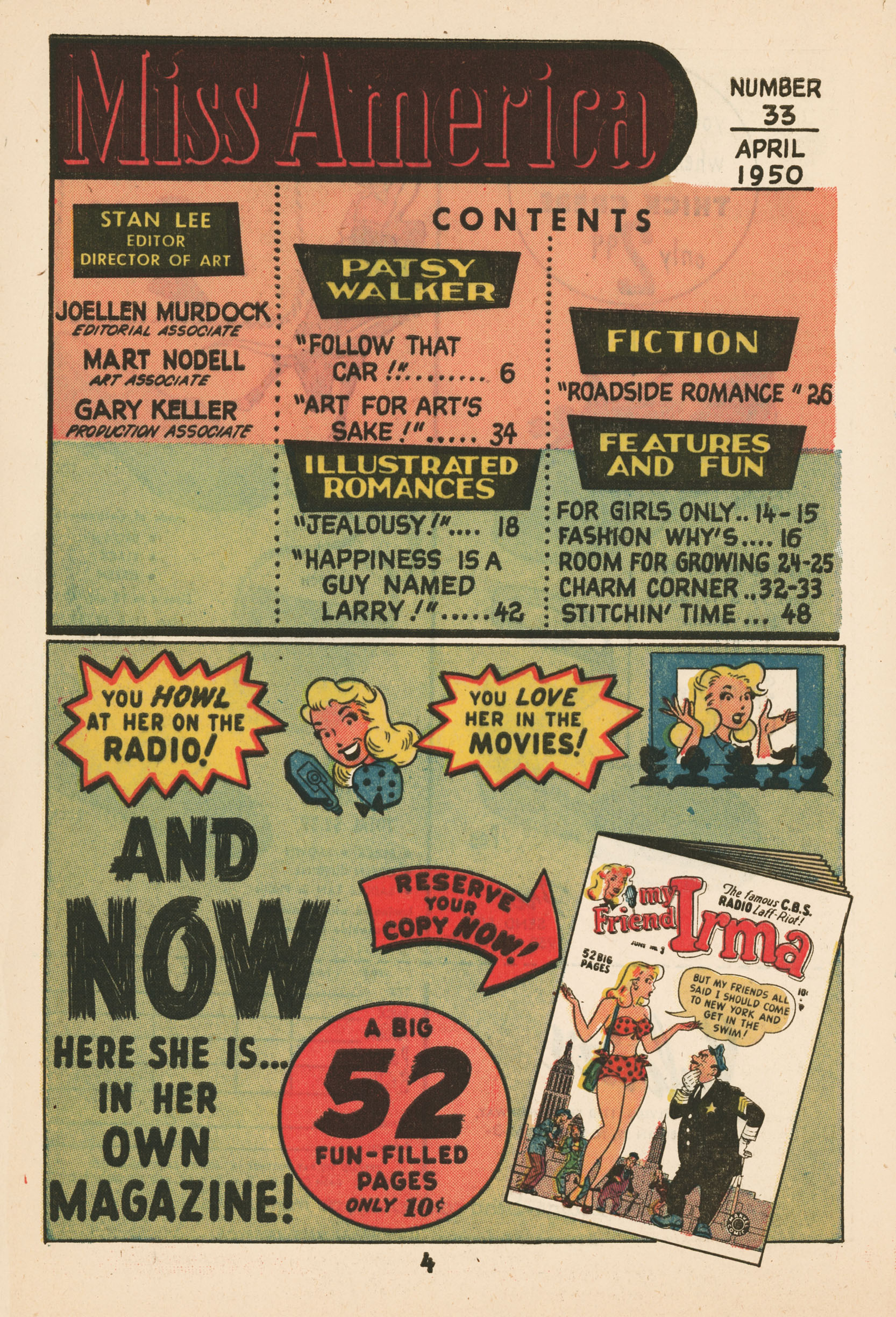 Read online Miss America comic -  Issue #33 - 4