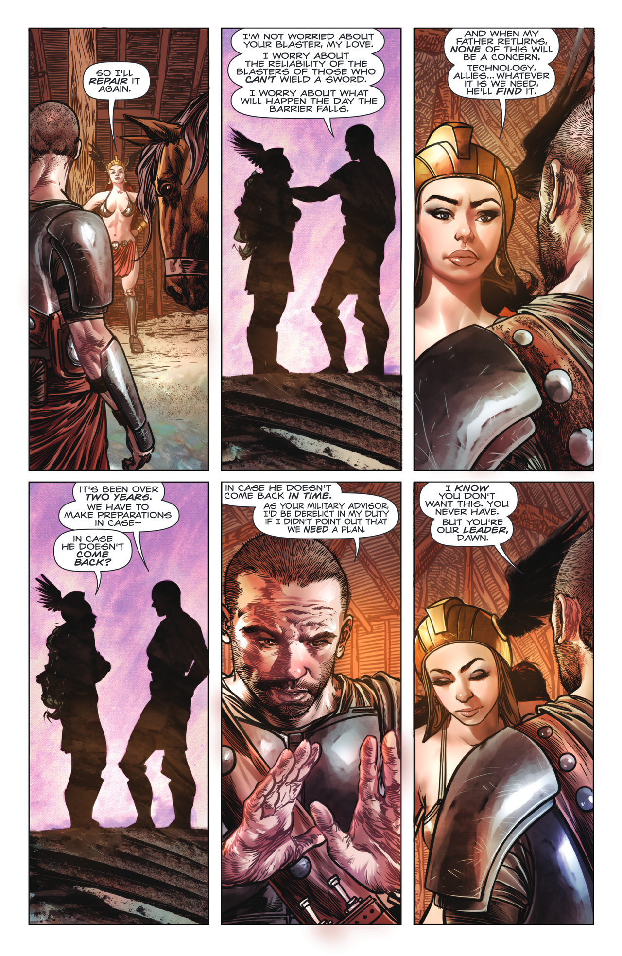 Read online Frank Frazetta's Dawn Attack comic -  Issue #1 - 11