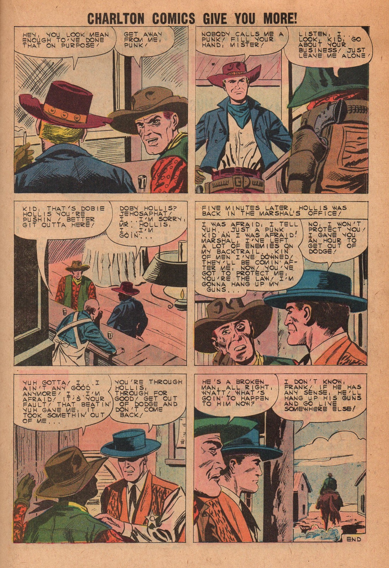Read online Wyatt Earp Frontier Marshal comic -  Issue #36 - 21