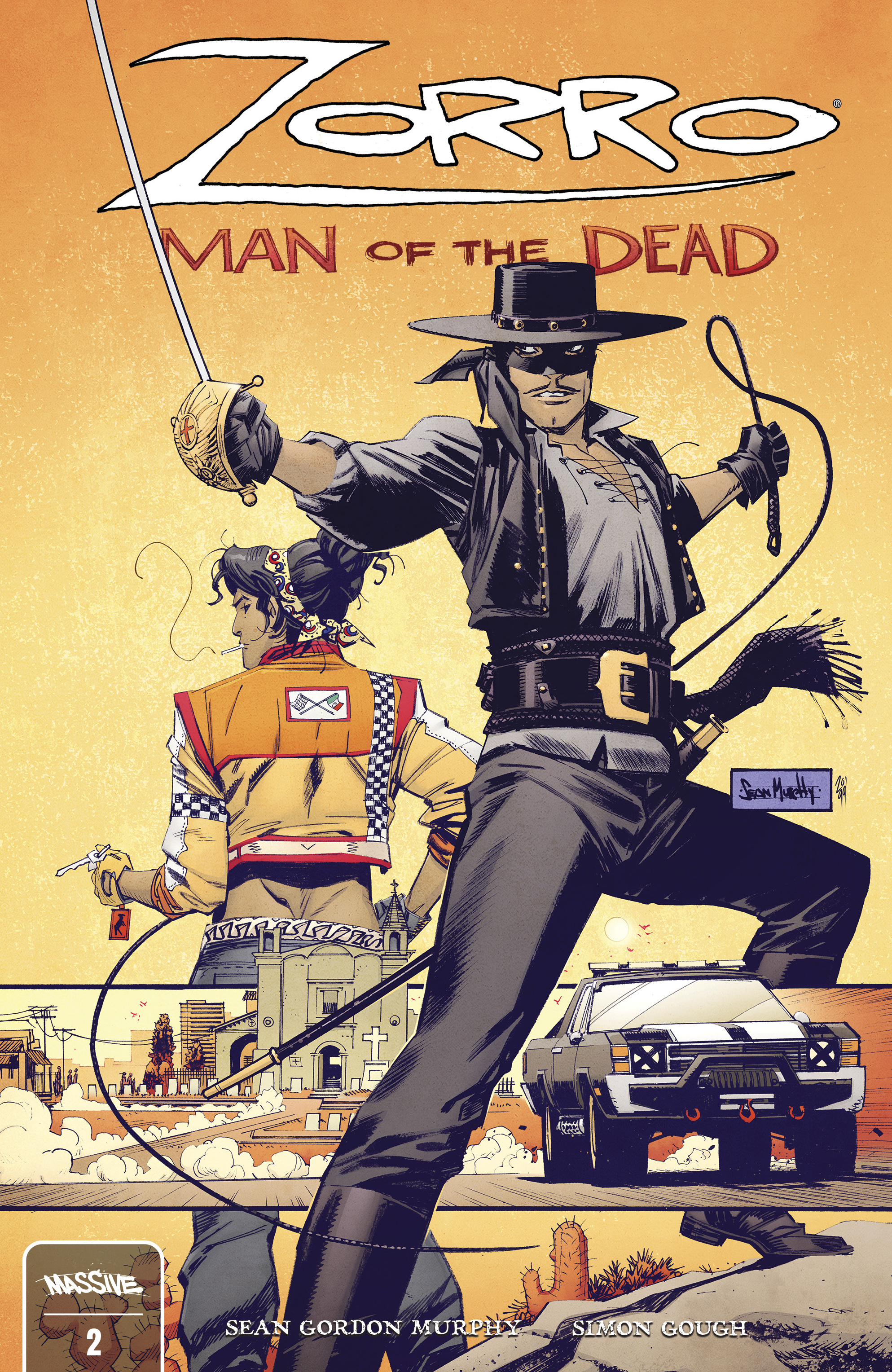 Read online Zorro: Man of the Dead comic -  Issue #2 - 1