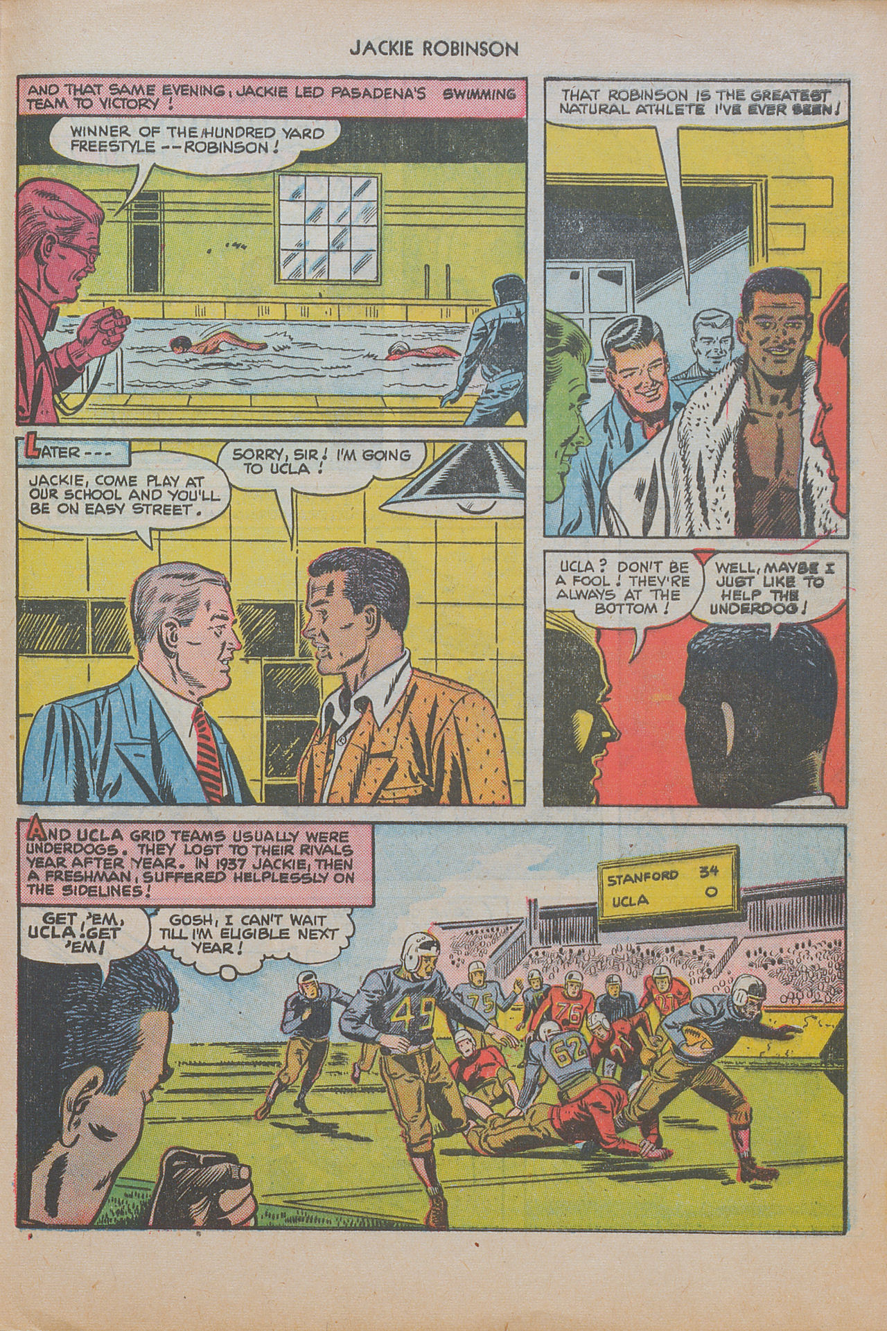 Read online Jackie Robinson comic -  Issue #5 - 29