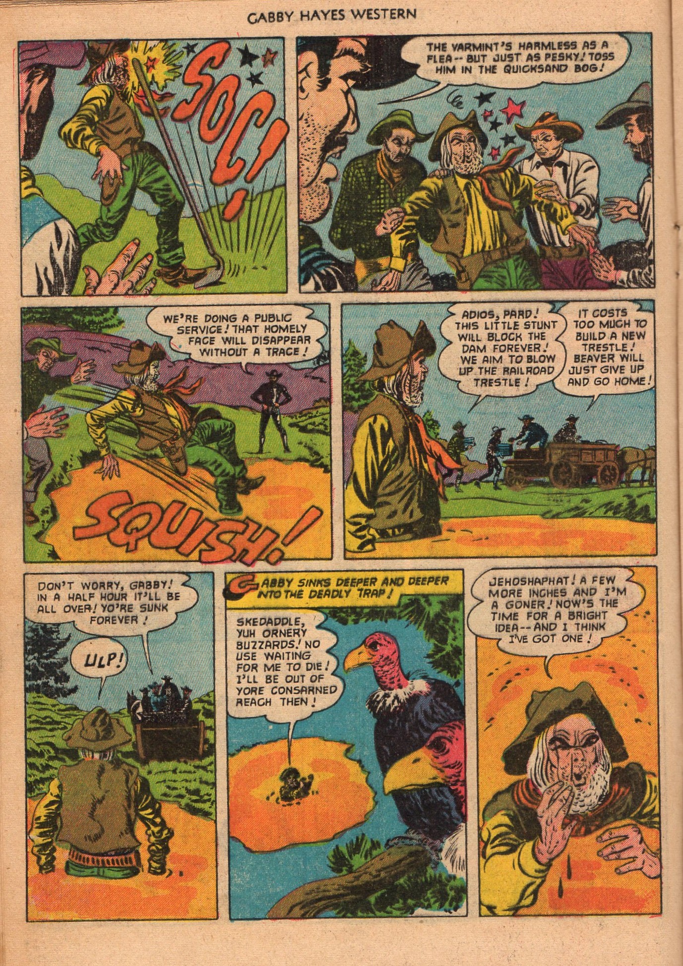 Read online Gabby Hayes Western comic -  Issue #48 - 16