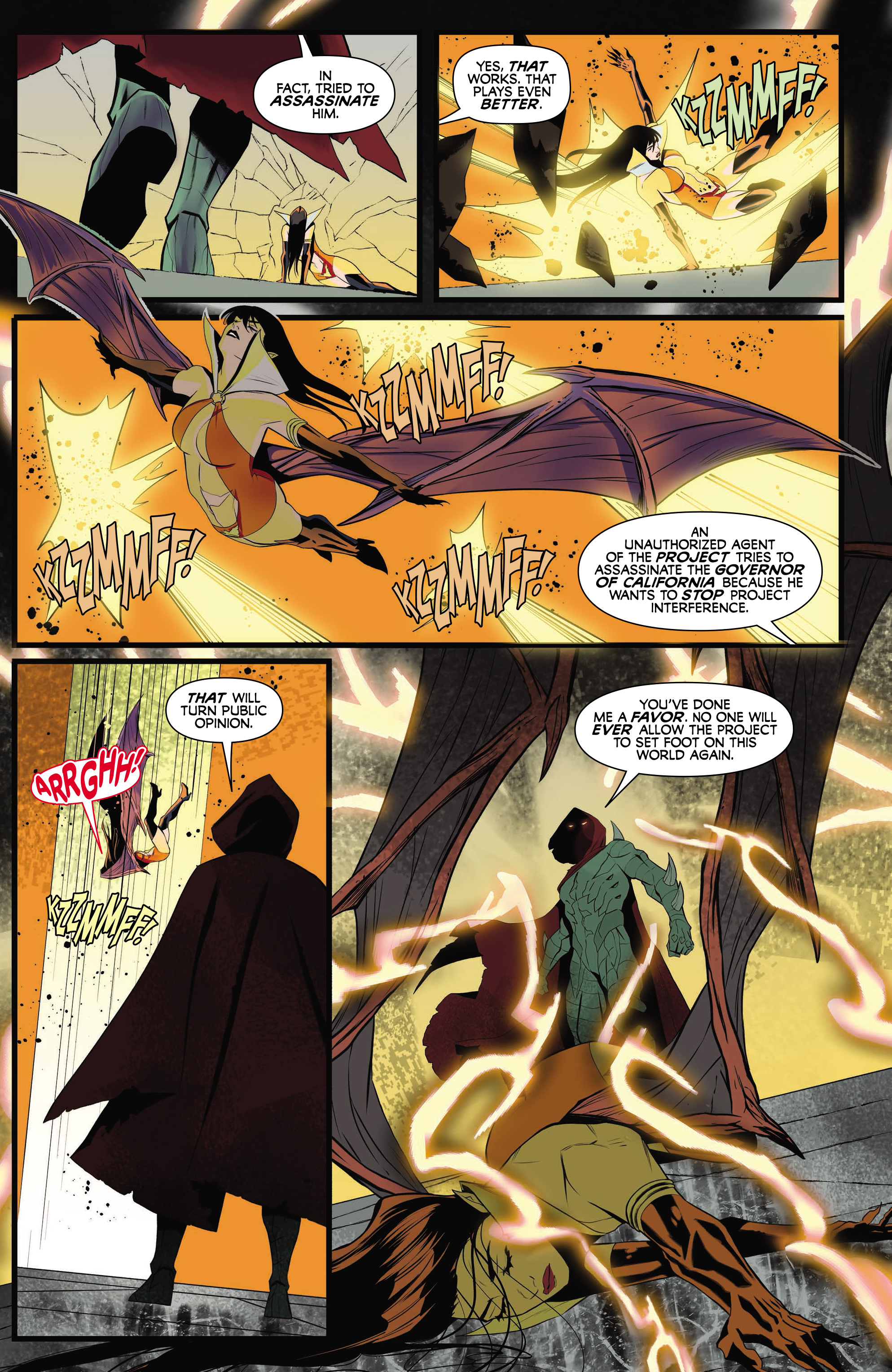Read online Vampirella Versus The Superpowers comic -  Issue #6 - 22
