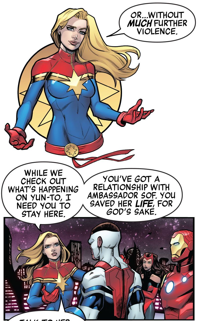 Read online Avengers United Infinity Comic comic -  Issue #15 - 22