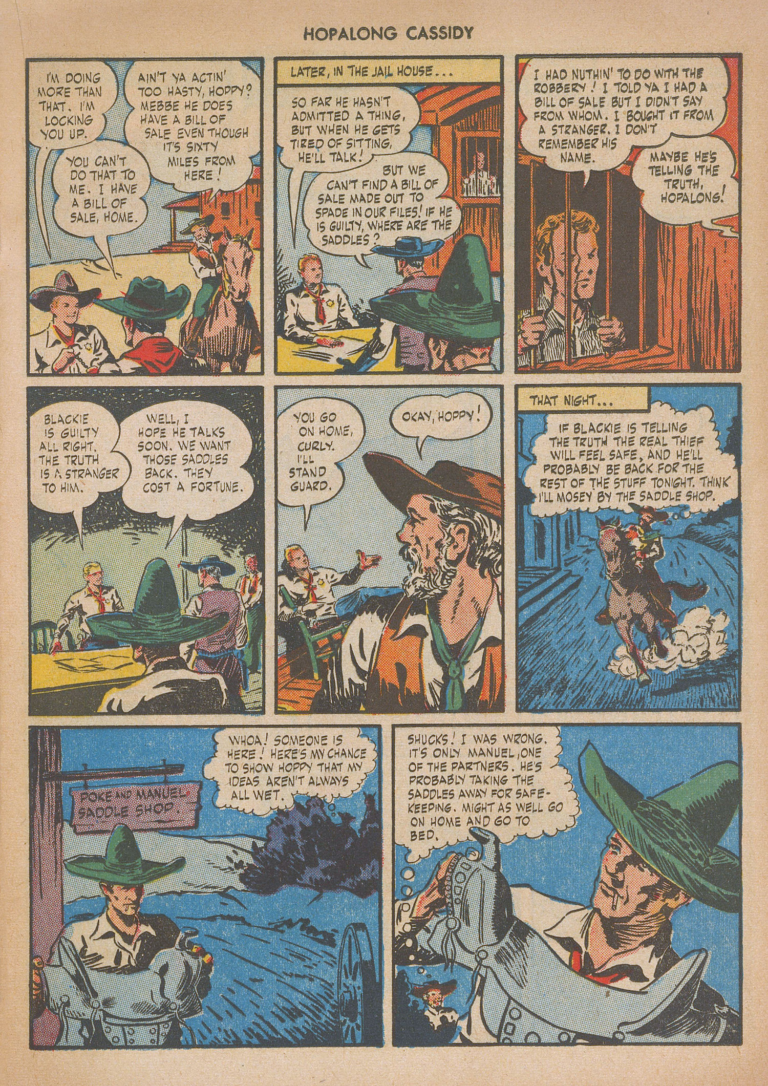 Read online Hopalong Cassidy comic -  Issue #2 - 37