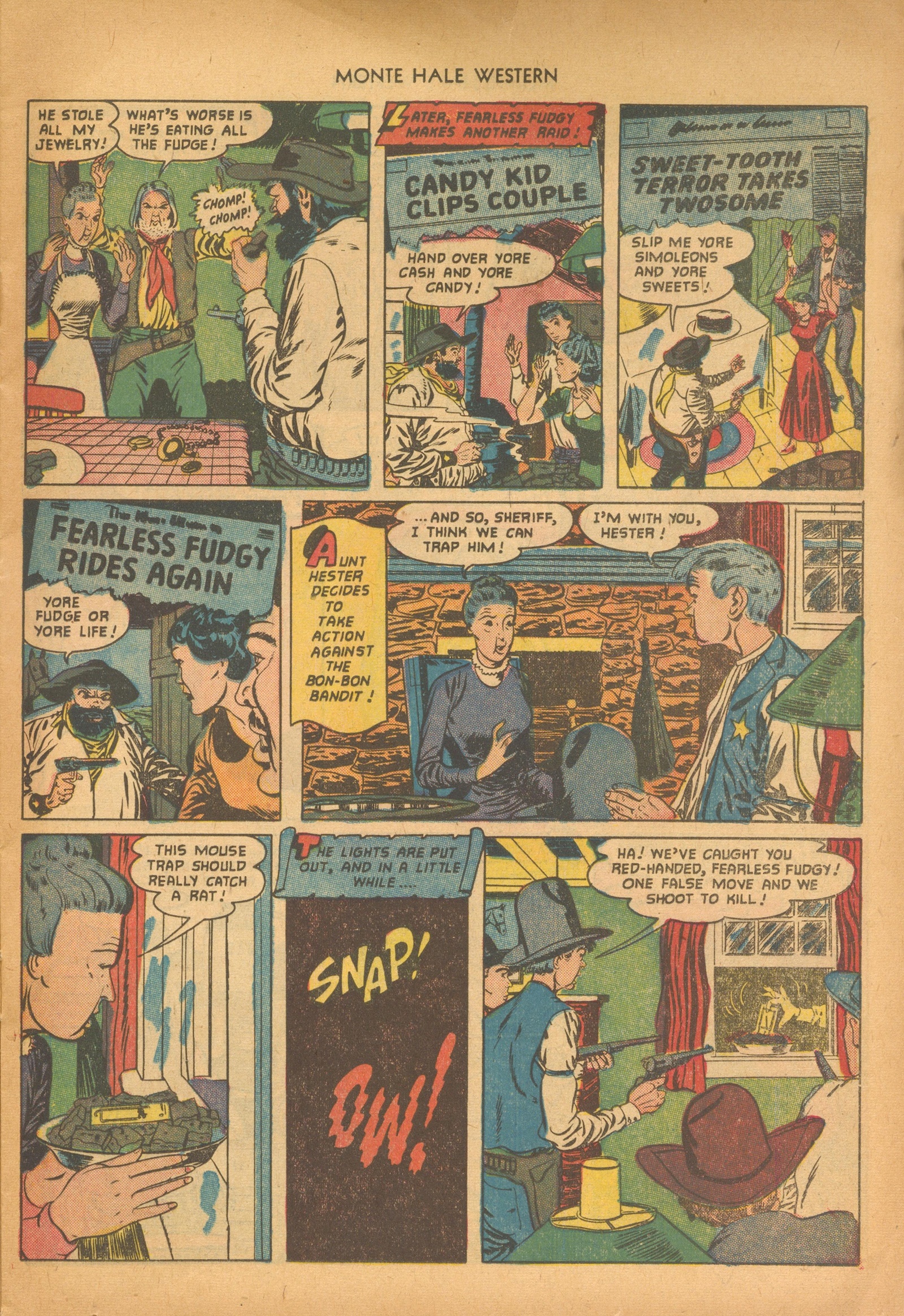 Read online Monte Hale Western comic -  Issue #72 - 13