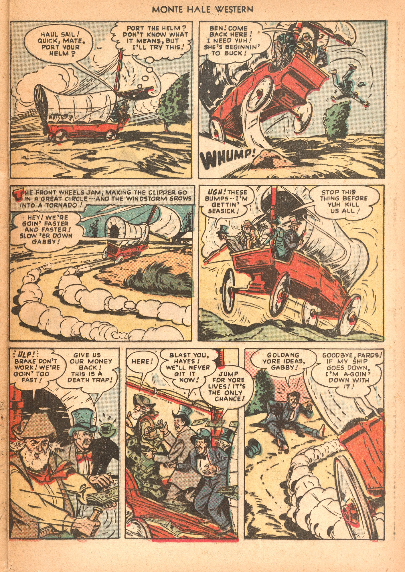 Read online Monte Hale Western comic -  Issue #37 - 31