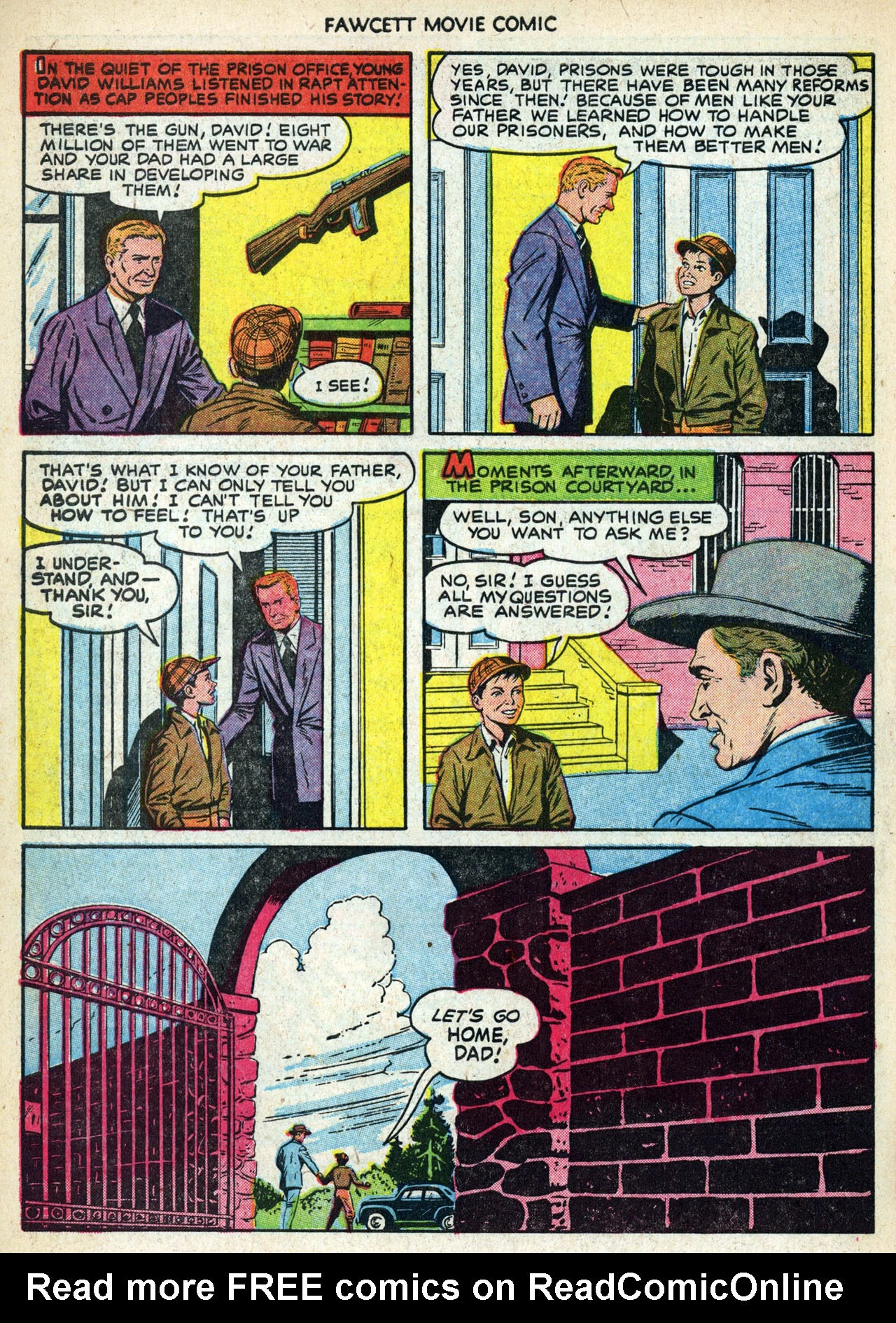 Read online Fawcett Movie Comic comic -  Issue #19 - 34