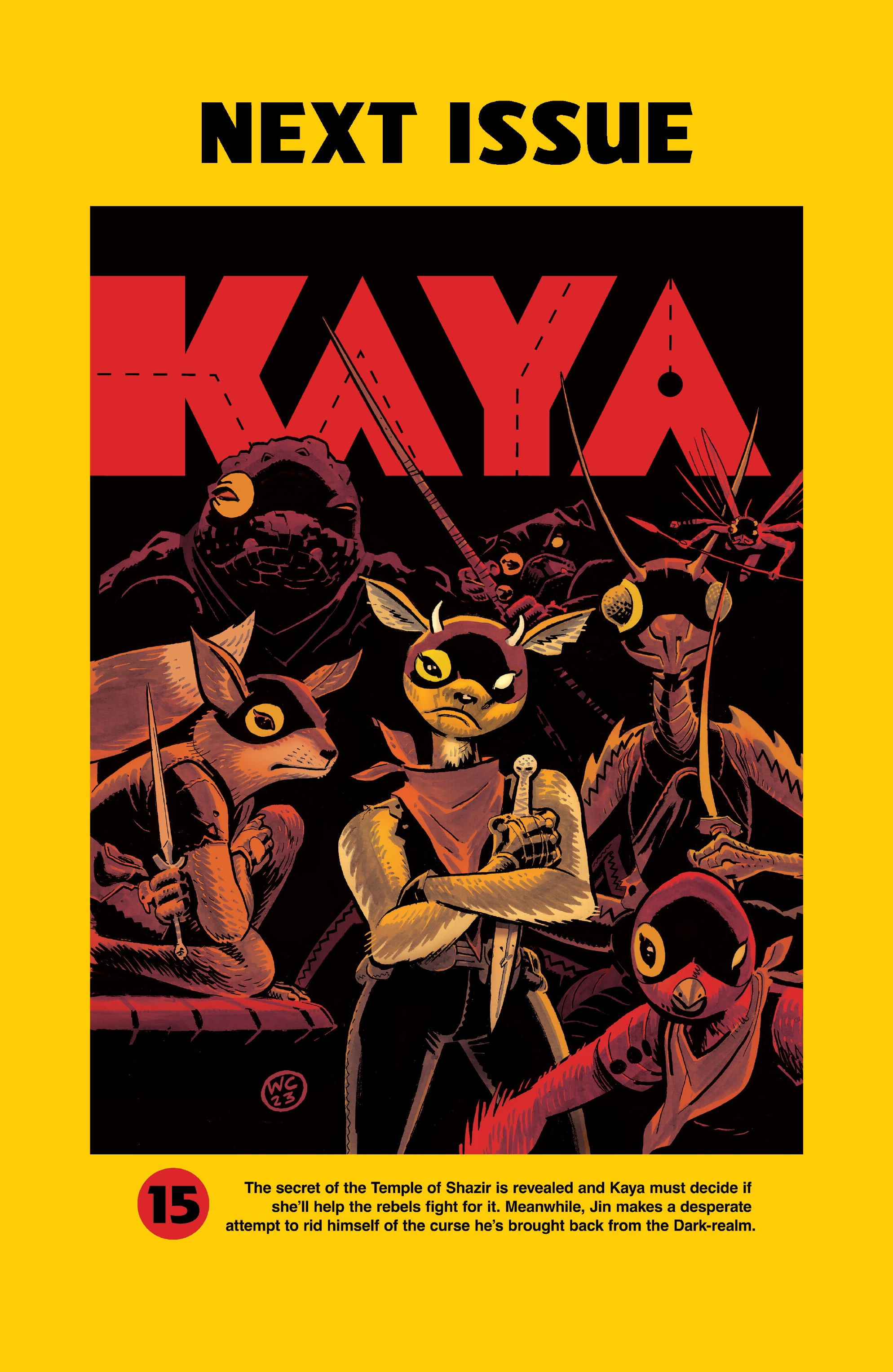 Read online Kaya comic -  Issue #14 - 31