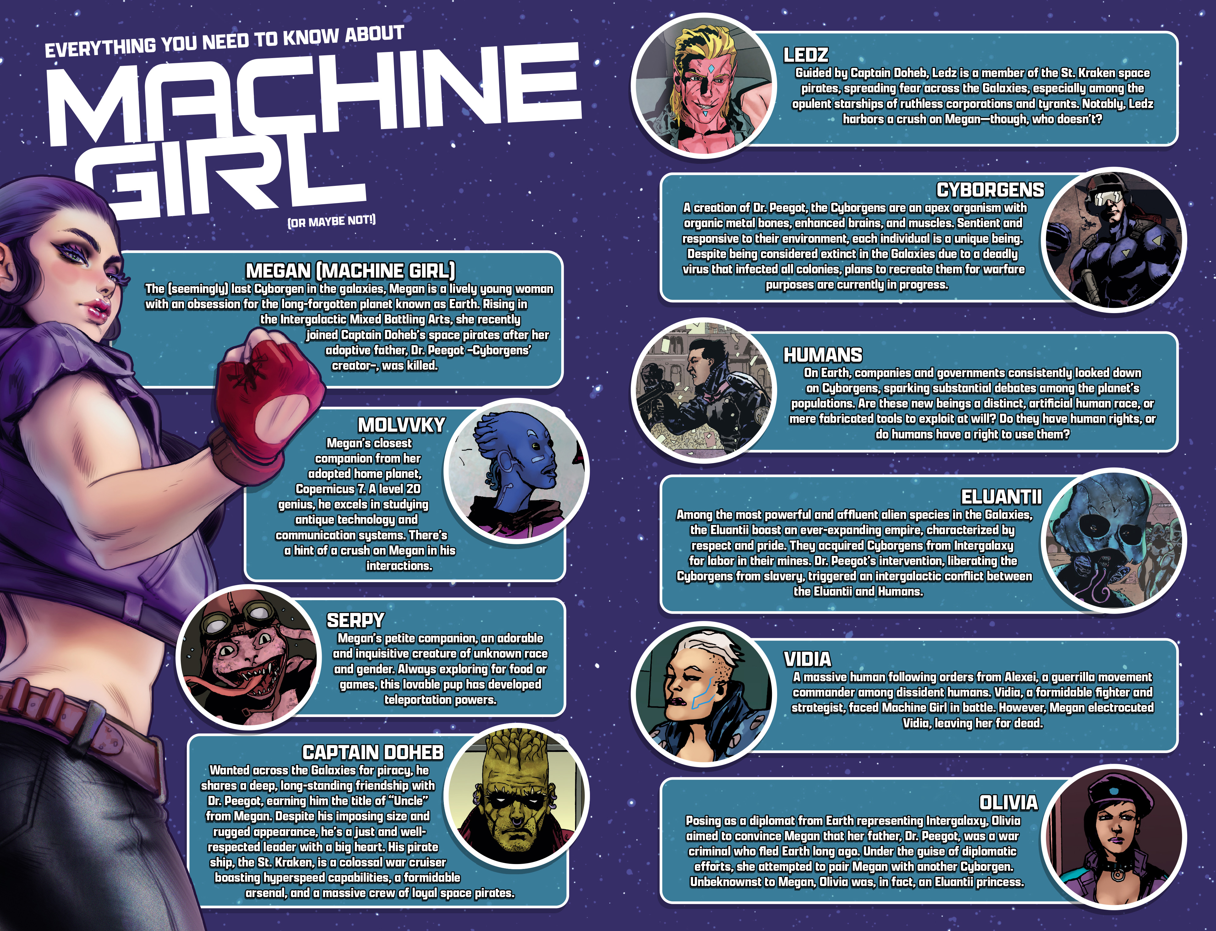 Read online Machine Girl & the Space Hell Engels comic -  Issue #1 - 3
