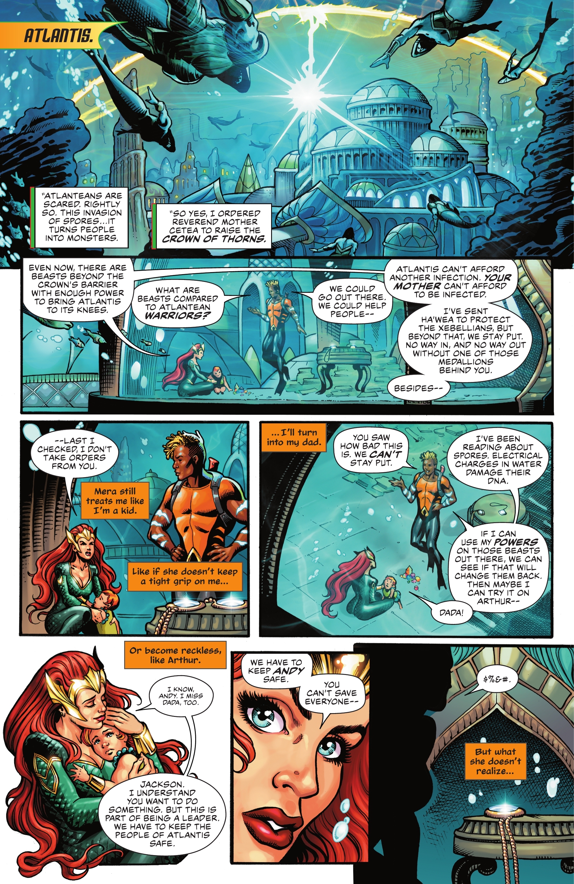 Read online Titans: Beast World Tour: Atlantis comic -  Issue # Full - 29