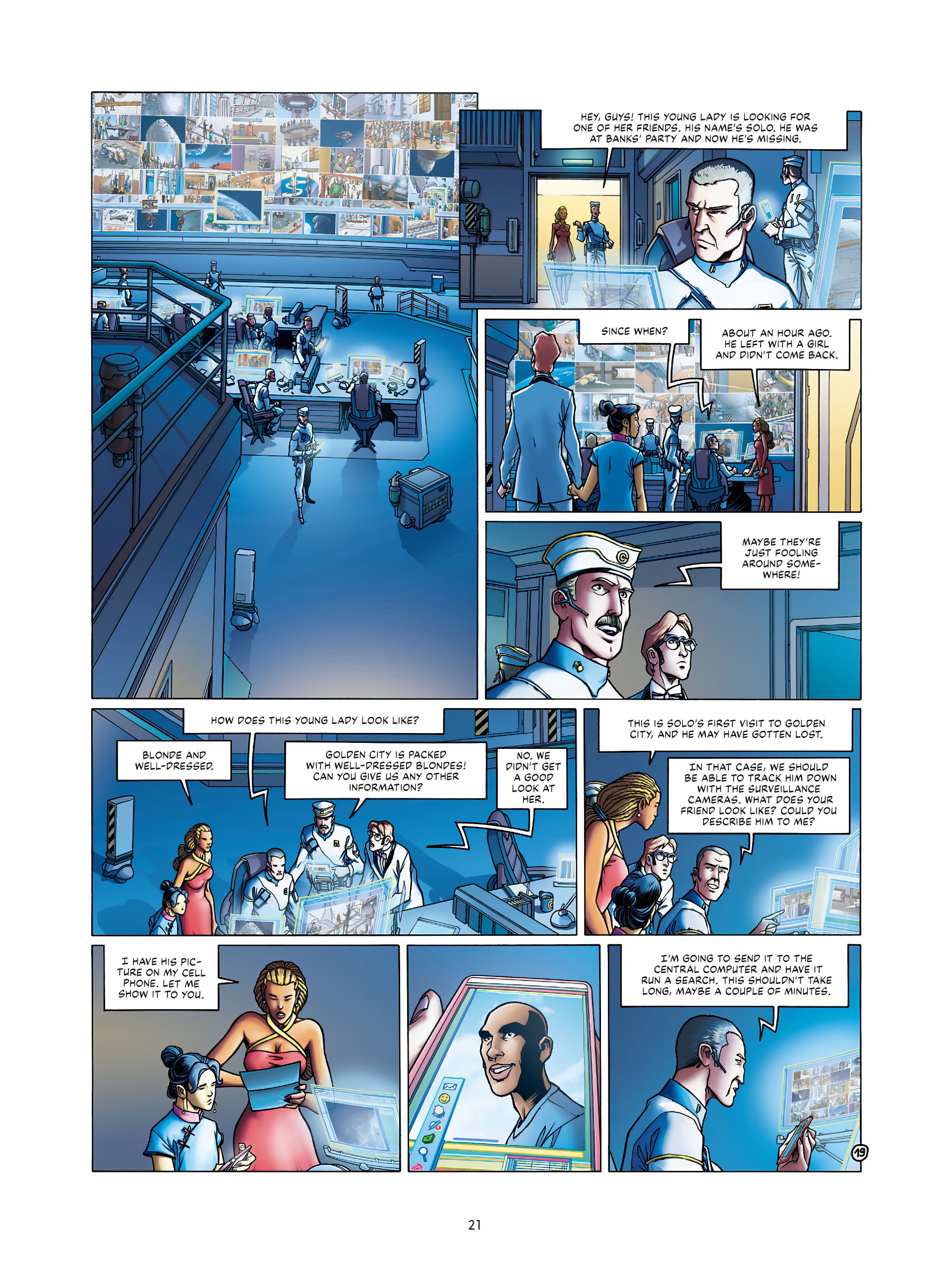 Read online Golden City comic -  Issue #13 - 21