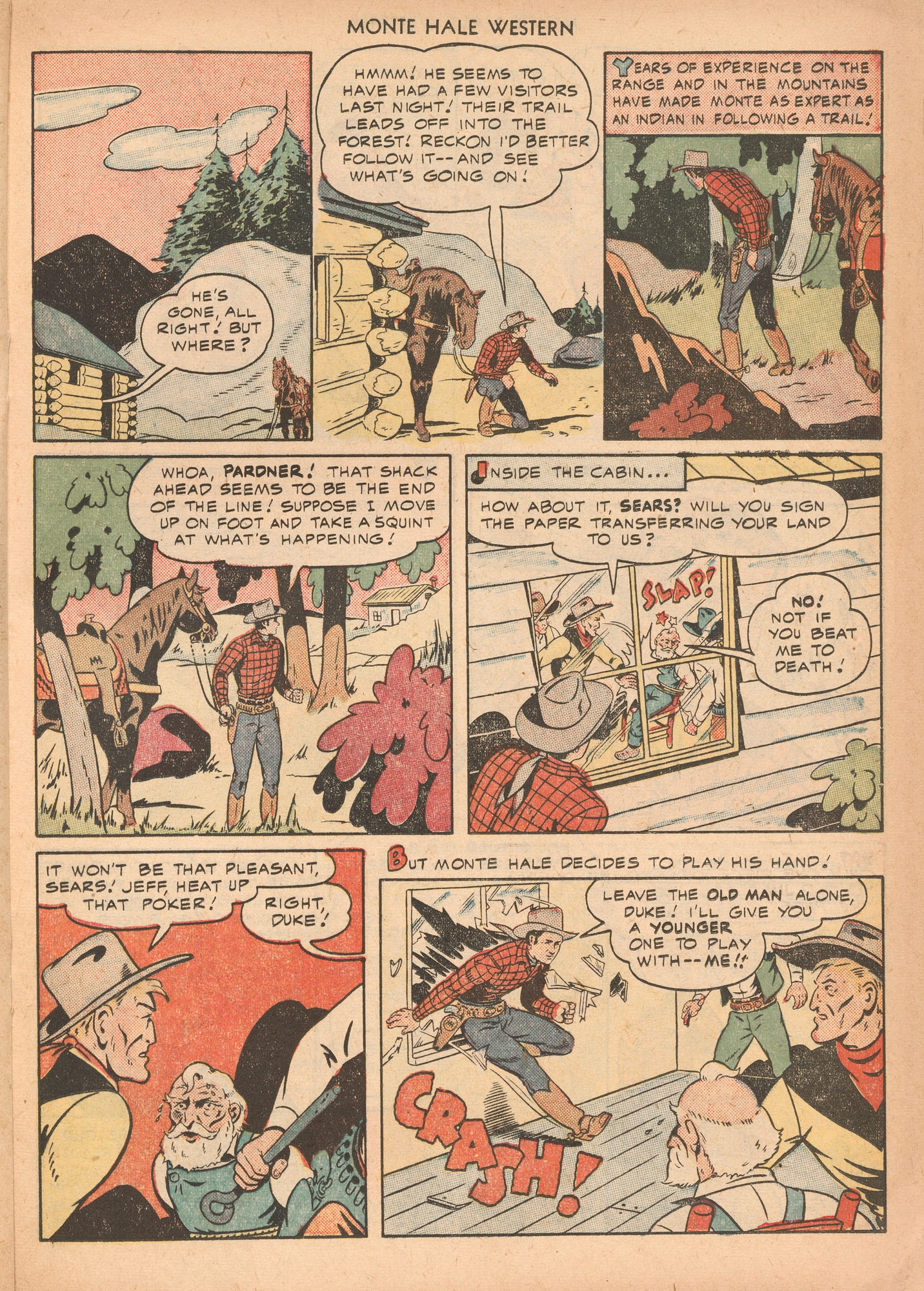 Read online Monte Hale Western comic -  Issue #43 - 29