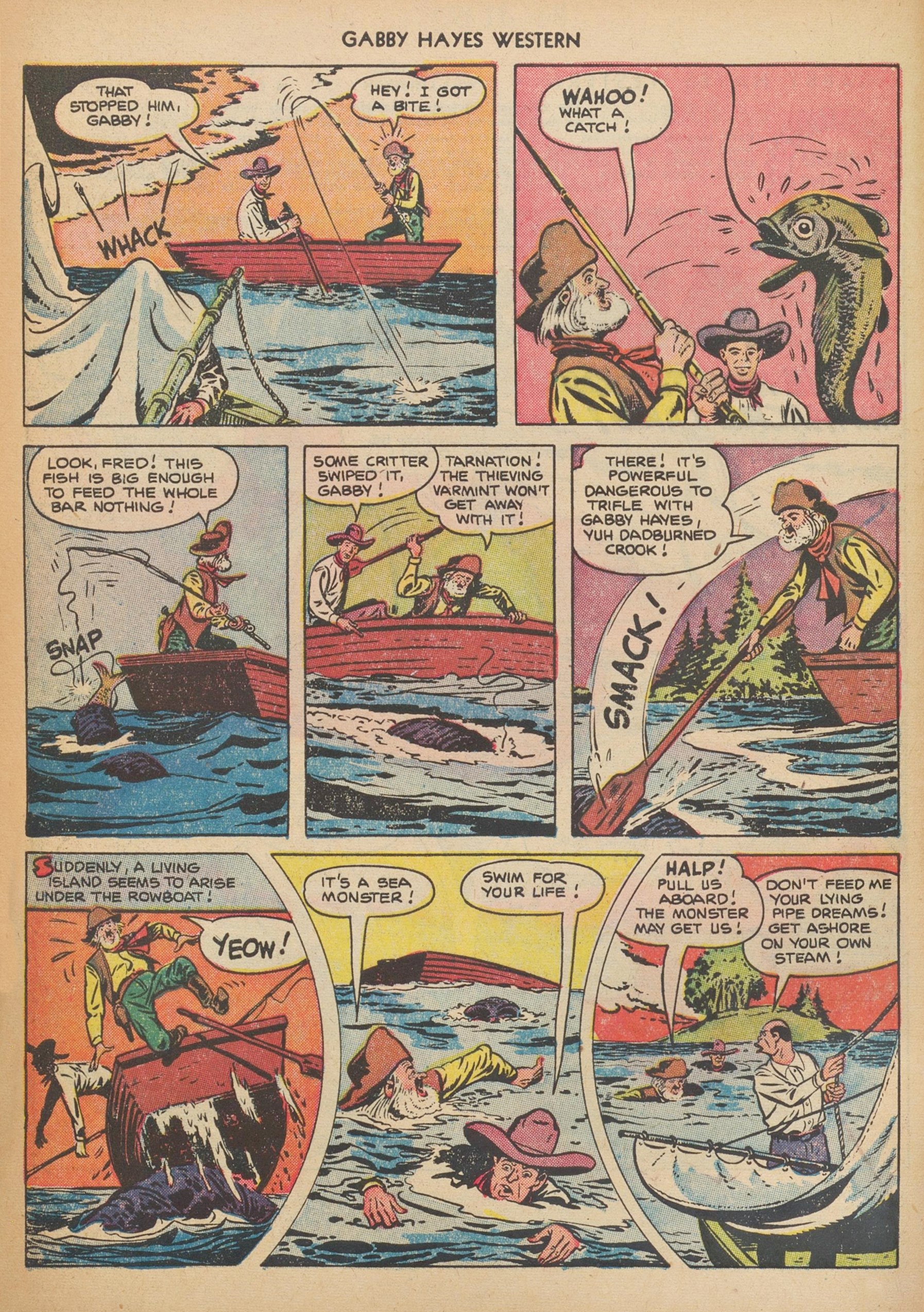 Read online Gabby Hayes Western comic -  Issue #42 - 4
