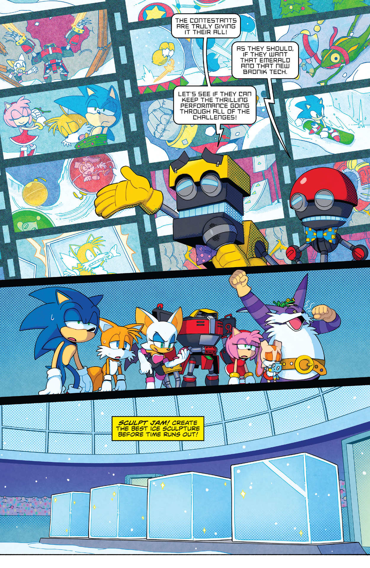 Read online Sonic the Hedgehog: Winter Jam comic -  Issue # Full - 19