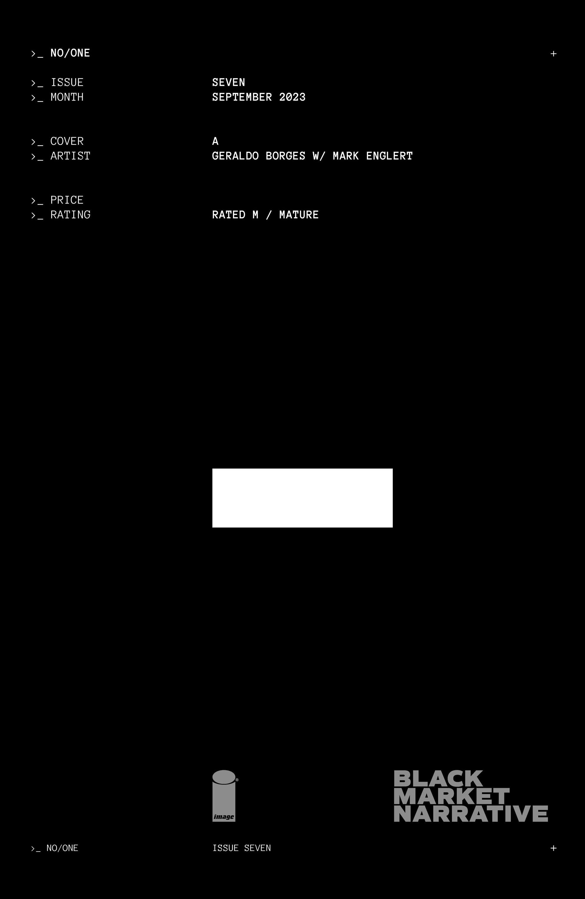 Read online No/One comic -  Issue #7 - 32