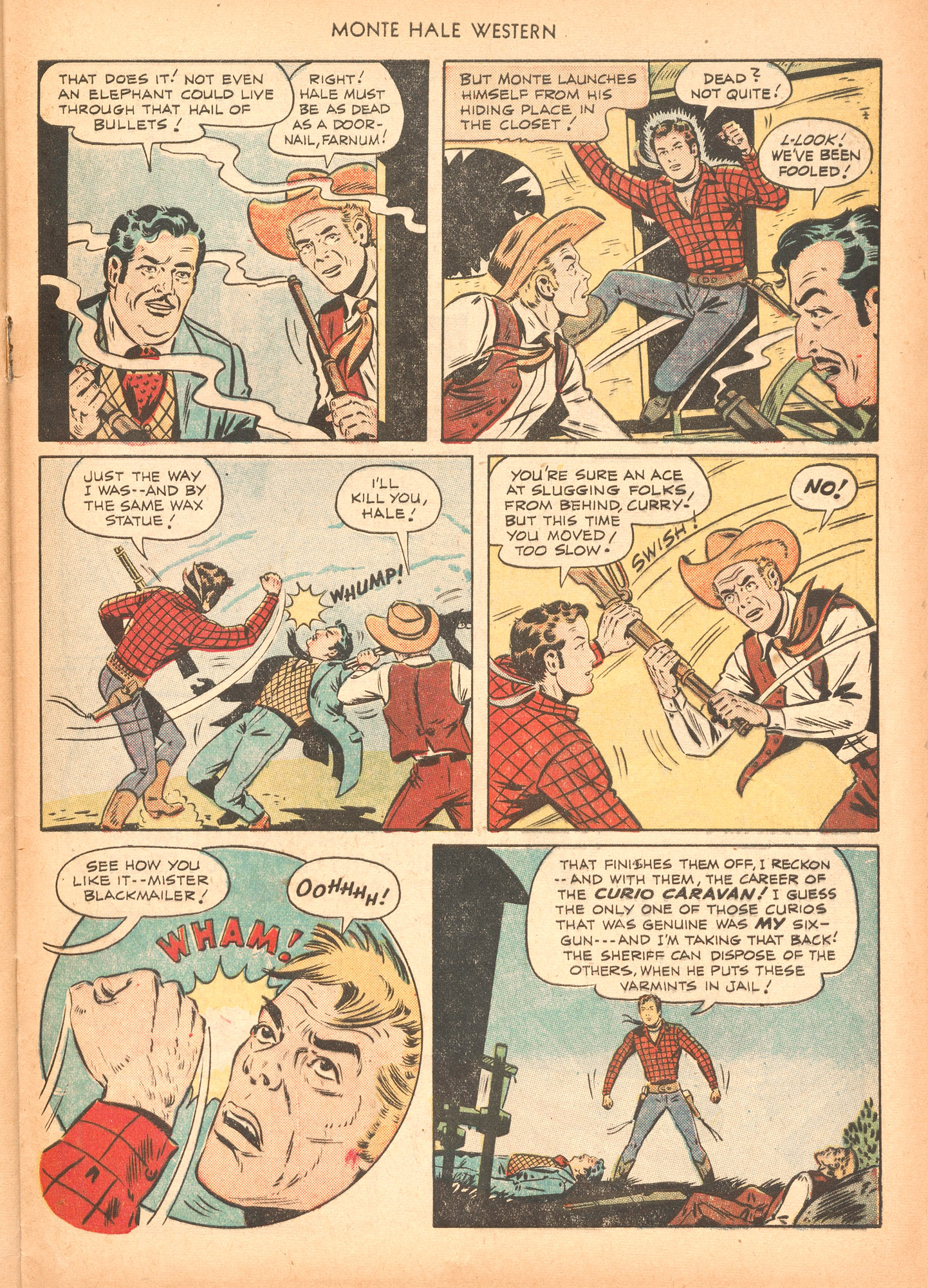 Read online Monte Hale Western comic -  Issue #64 - 33