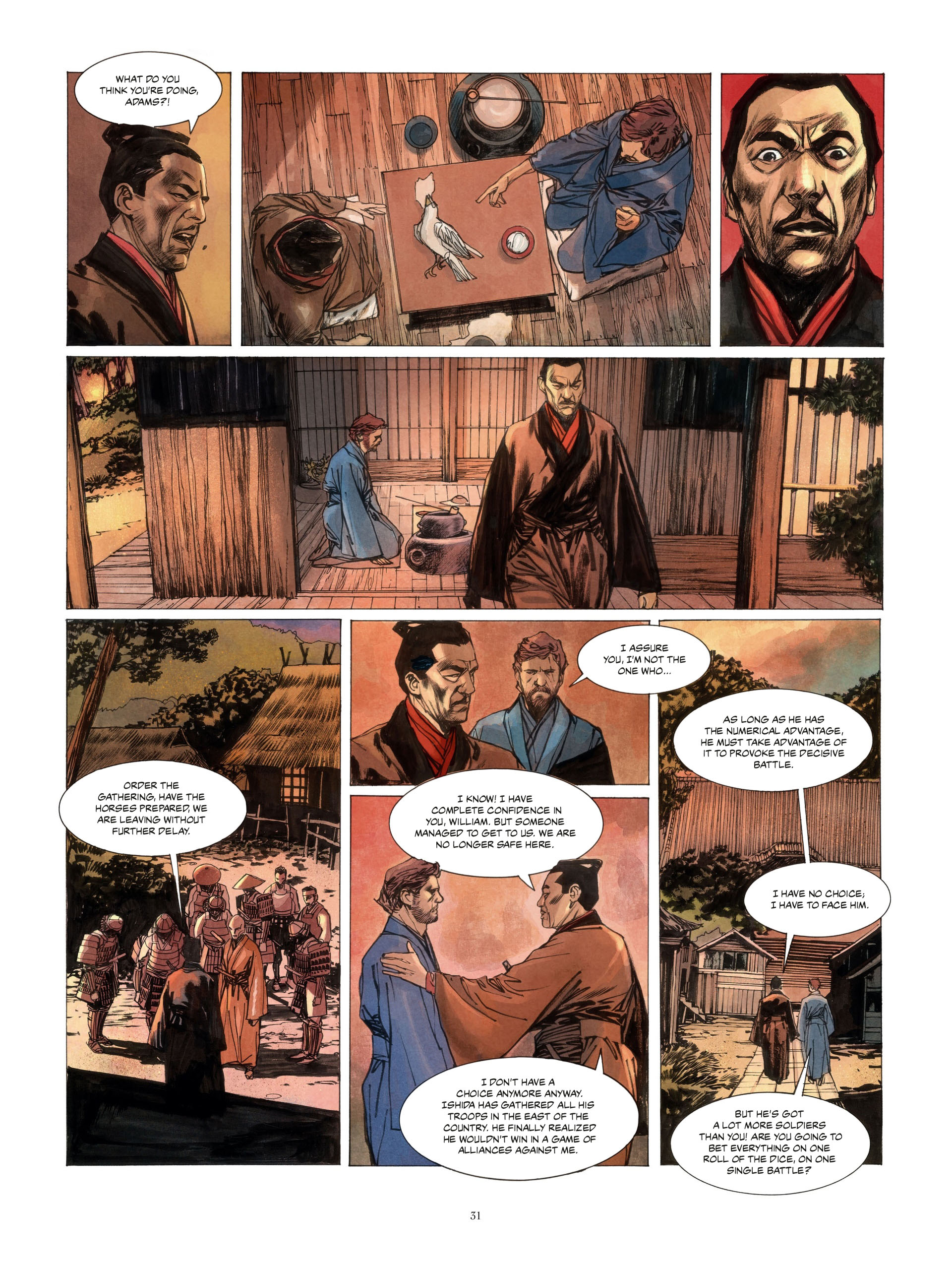 Read online William Adams, Samuraj comic -  Issue #2 - 31