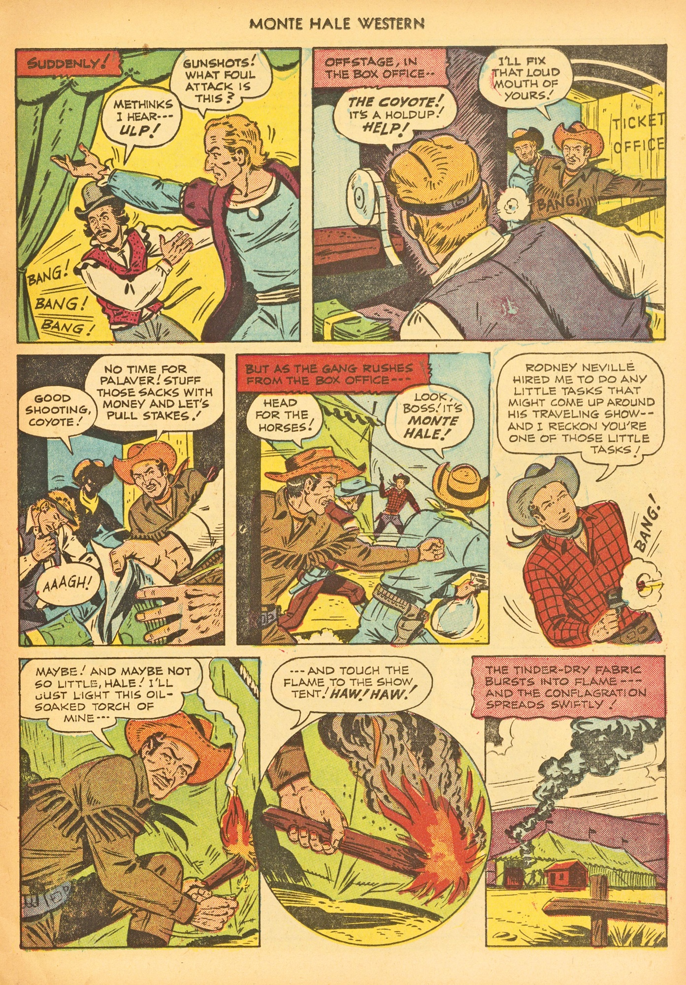 Read online Monte Hale Western comic -  Issue #66 - 15