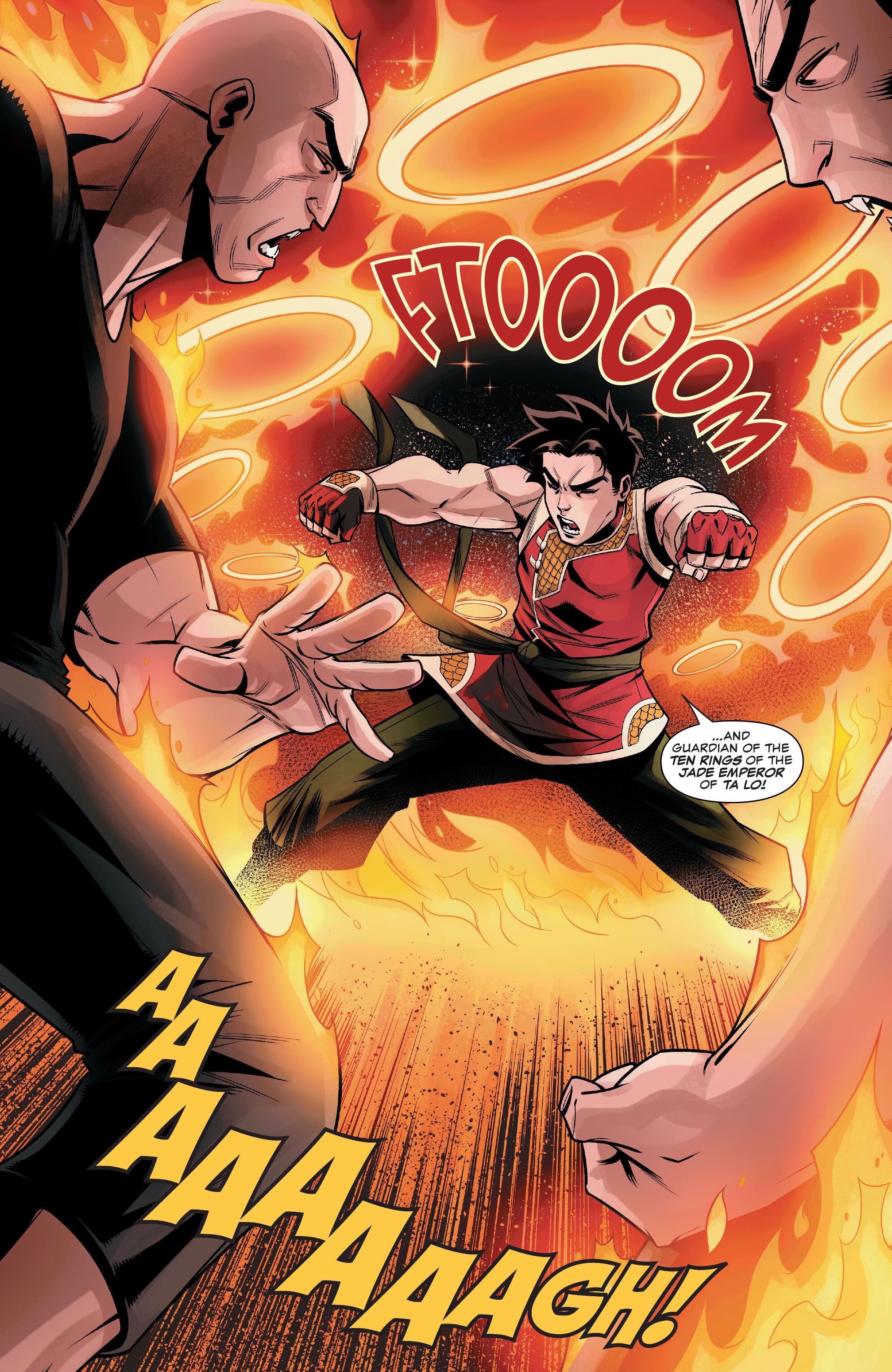 Read online Deadly Hands of Kung Fu: Gang War comic -  Issue #1 - 12