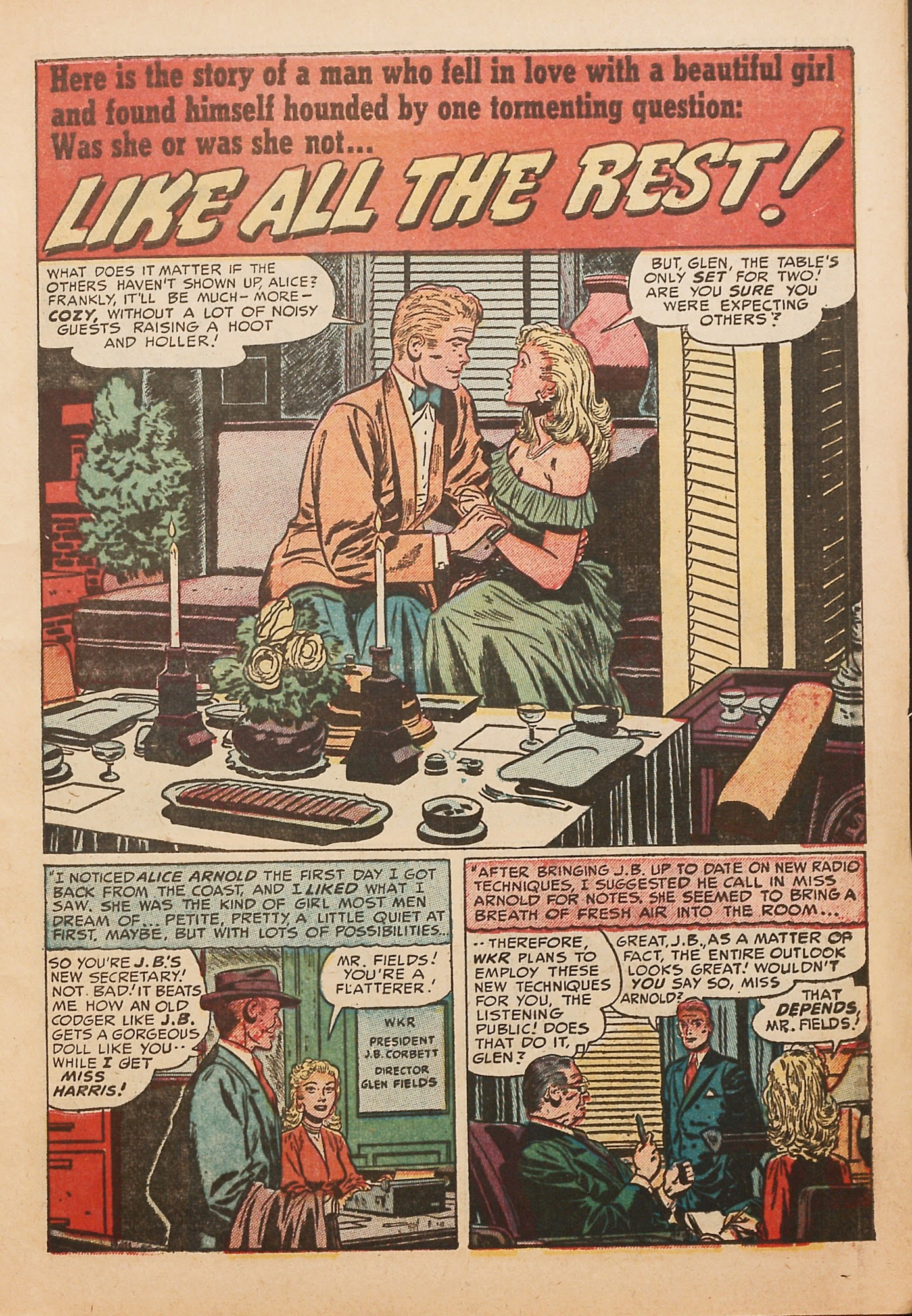 Read online Young Love (1949) comic -  Issue #22 - 15