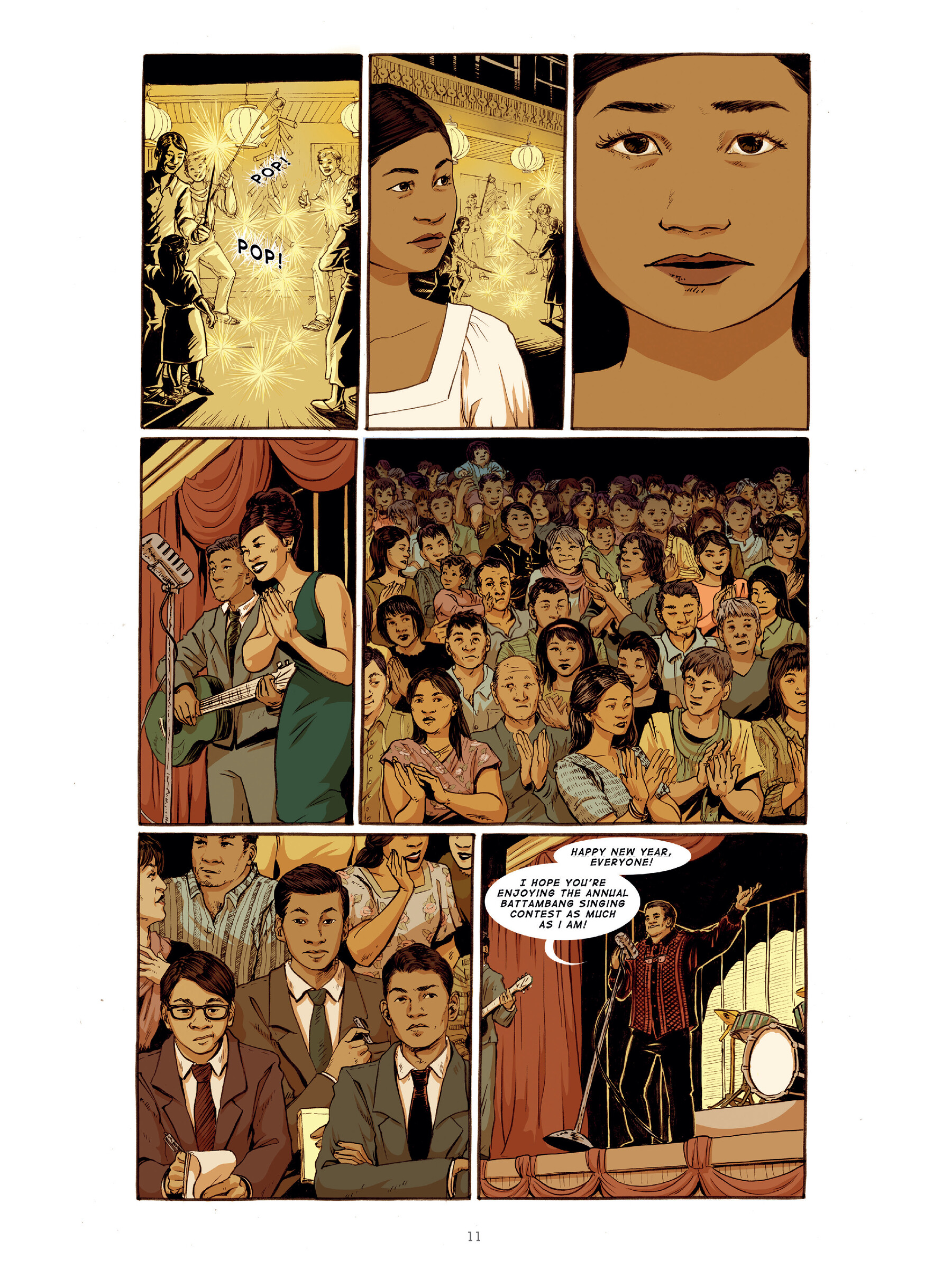 Read online The Golden Voice: The Ballad of Cambodian Rock's Lost Queen comic -  Issue # TPB (Part 1) - 10