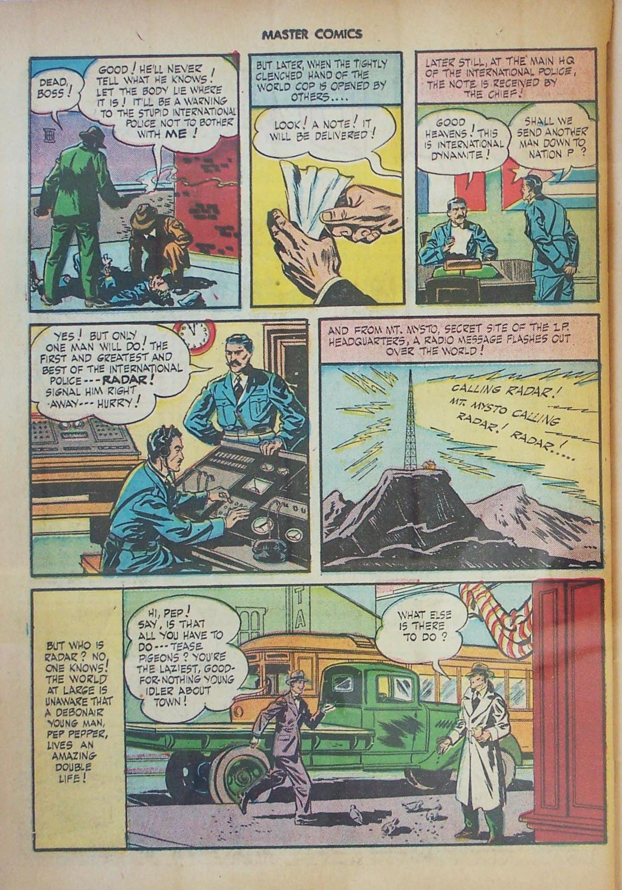 Read online Master Comics comic -  Issue #75 - 38