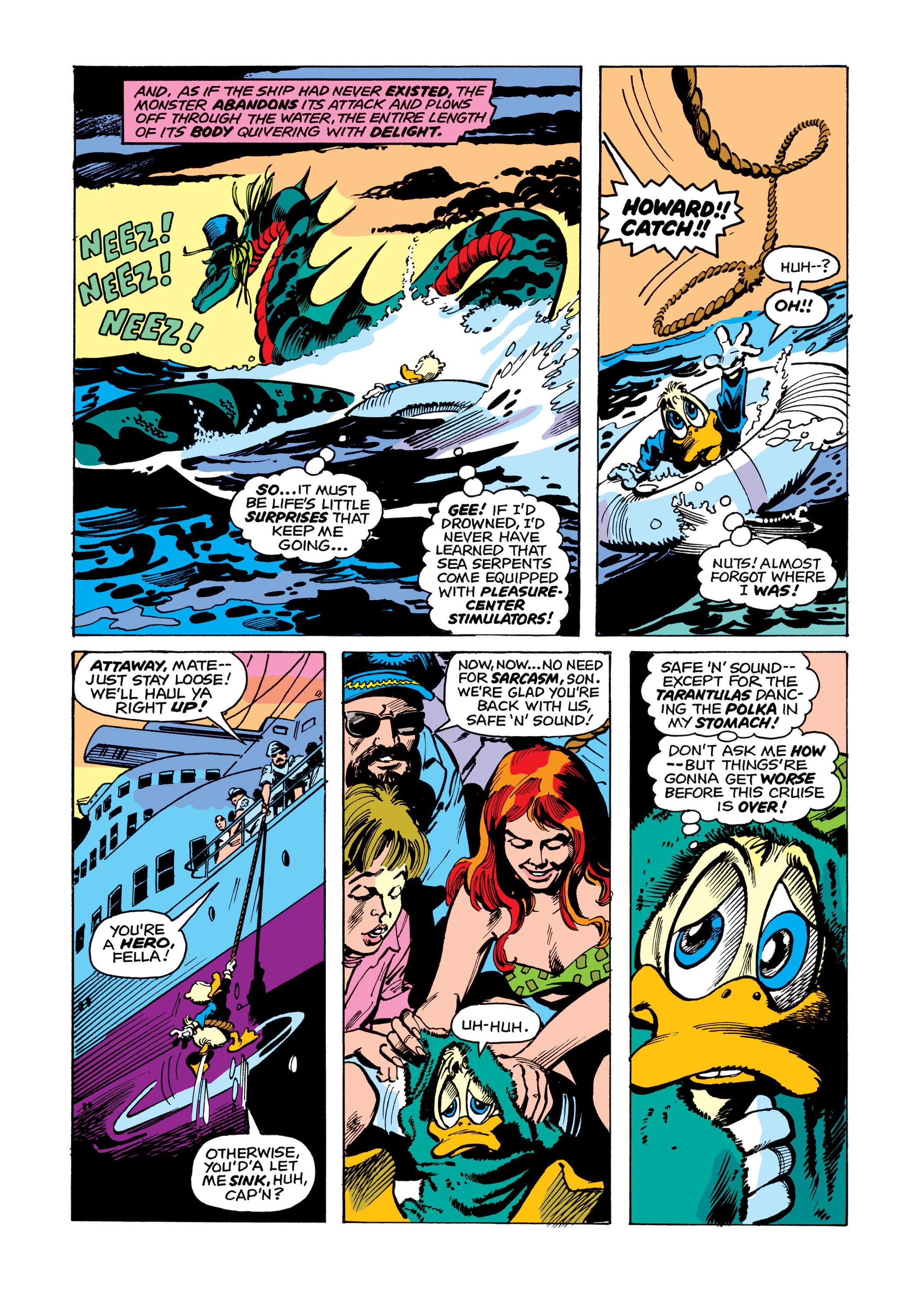 Read online Marvel Masterworks: Howard the Duck comic -  Issue # TPB 2 (Part 1) - 50