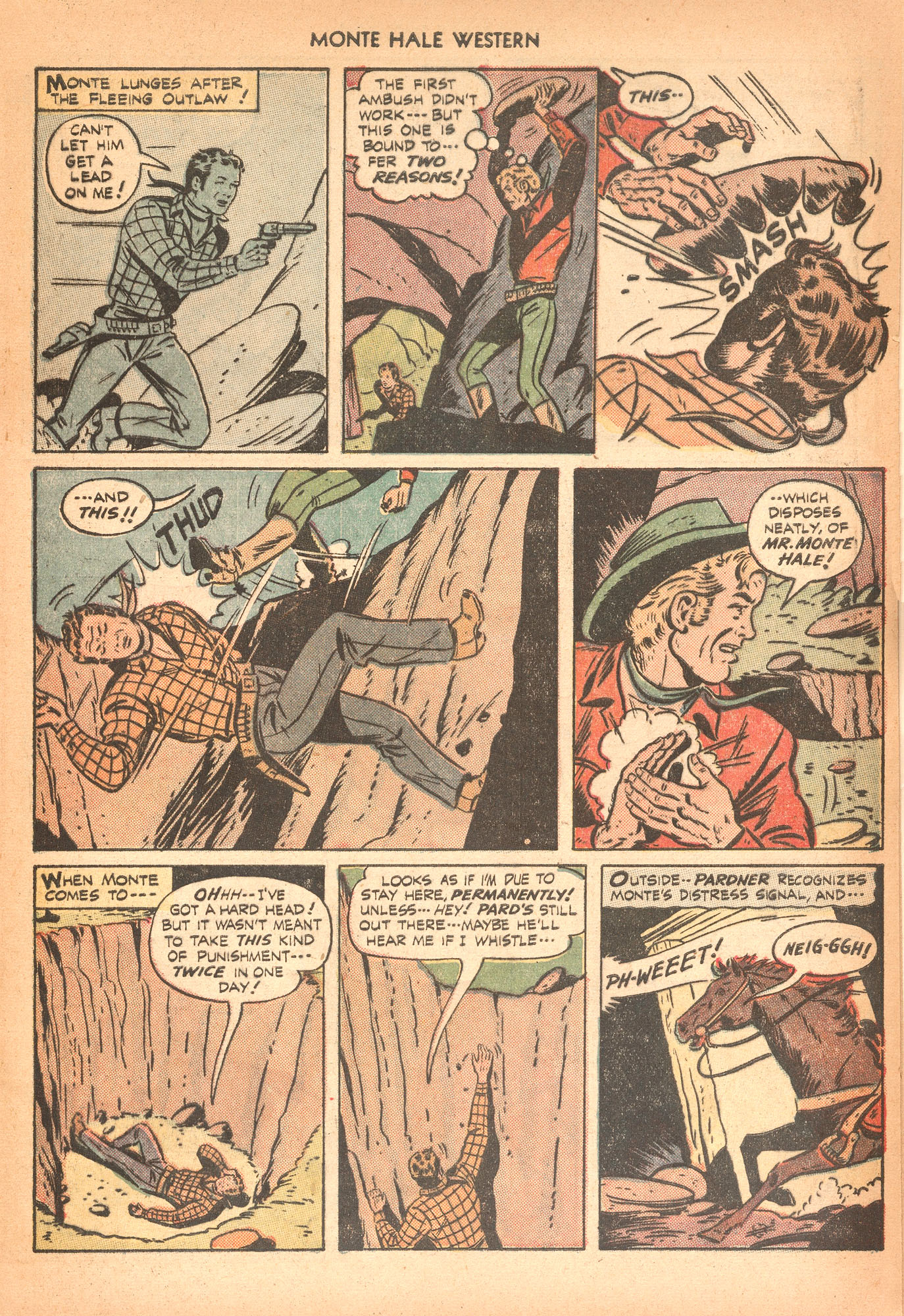 Read online Monte Hale Western comic -  Issue #37 - 15