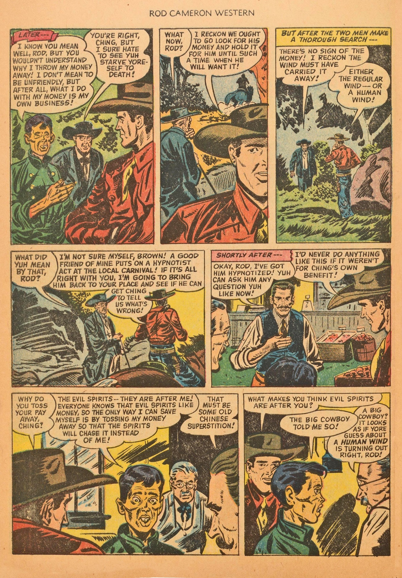 Read online Rod Cameron Western comic -  Issue #20 - 32