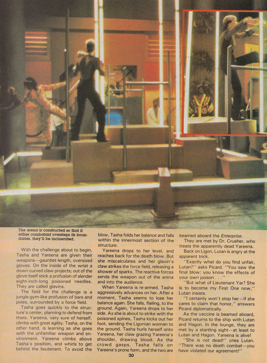 Read online Star Trek The Next Generation (1990) comic -  Issue #15 - 20